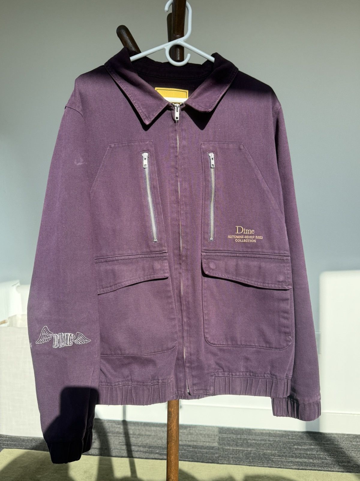 Dime Maroon work jacket from Dime Size US L / EU 52-54 / 3 - 1 Thumbnail