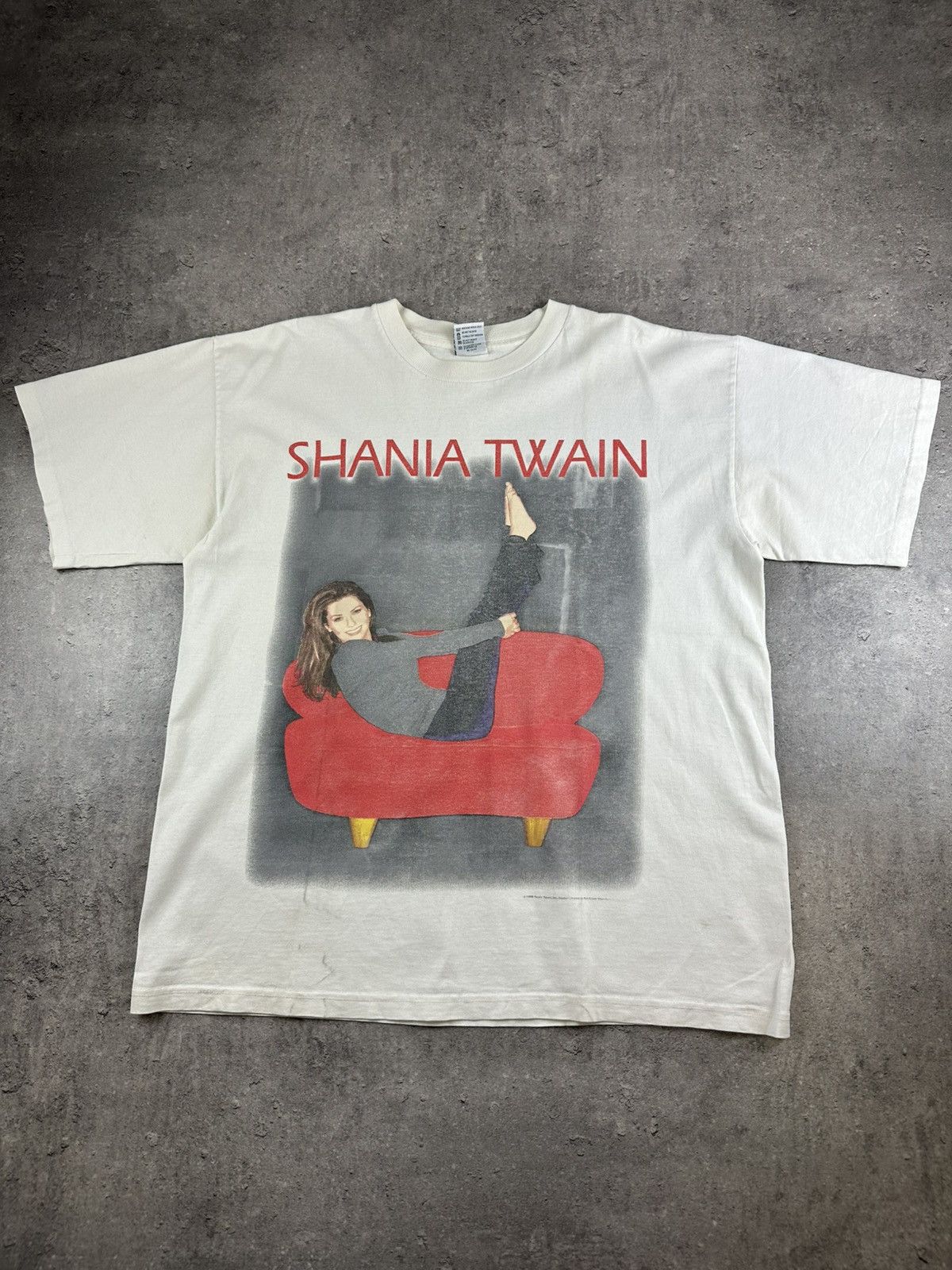 Other T-shirt tee Polygram XL Shania Twain World Tour 1998 Size US XL / EU 56 / 4 - 1 Thumbnail