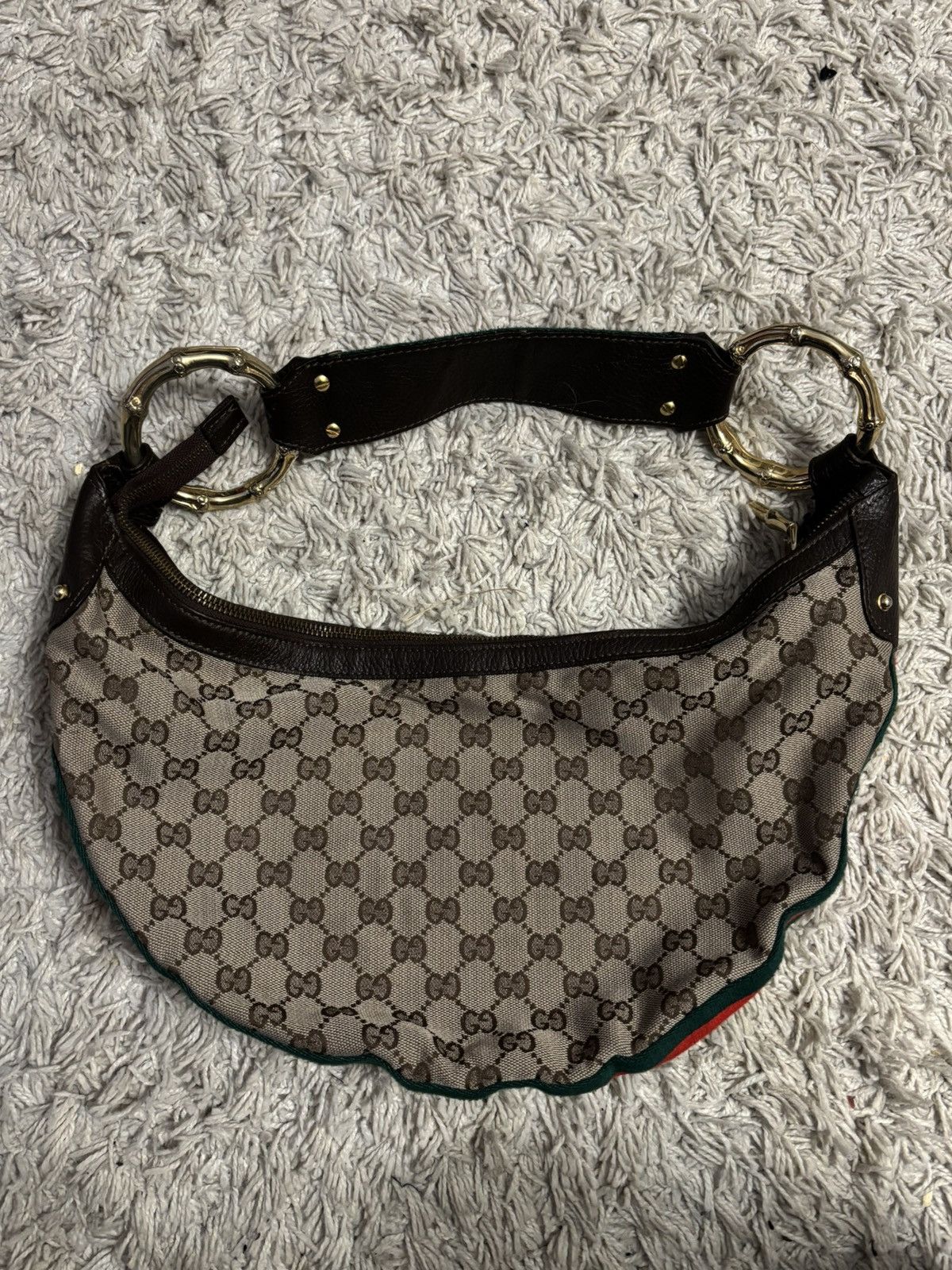 Designer × Gucci × Vintage Vintage Monogram Bag Gucci Size ONE SIZE - 2 Thumbnail