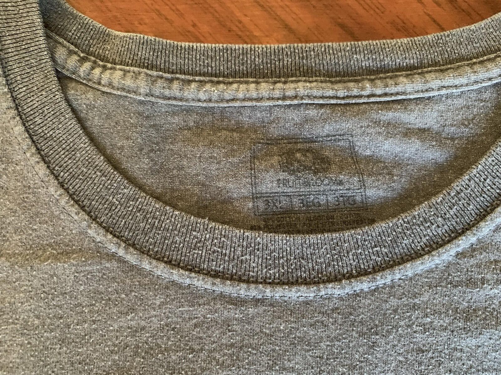 Fruit Of The Loom Men’s 3XL Gray Fruit Of The Loom Cotton T-Shirt Size US XXL / EU 58 / 5 - 4 Thumbnail