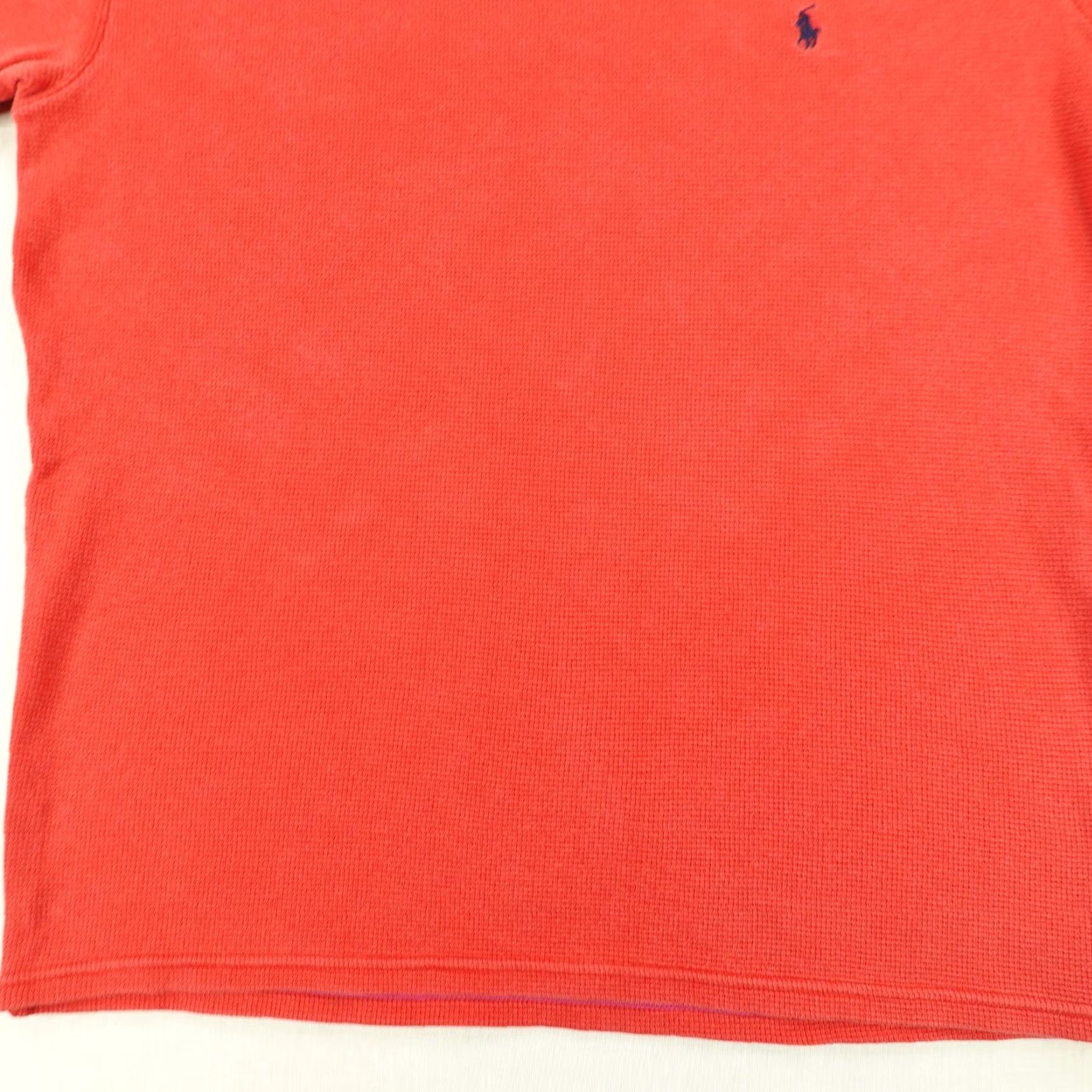 Polo Ralph Lauren Polo Ralph Lauren Red Waffle Knit Thermal Shirt Mens Large Crew Neck Logo Tee Size US L / EU 52-54 / 3 - 4 Thumbnail