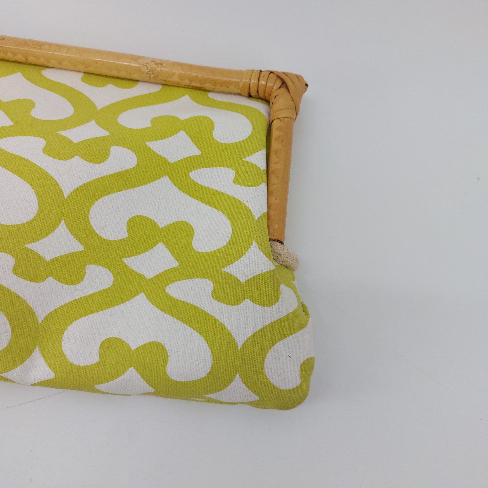Other Donna Dixon Lime Green Clutch Bamboo Magnetic Bag Size ONE SIZE - 14 Thumbnail