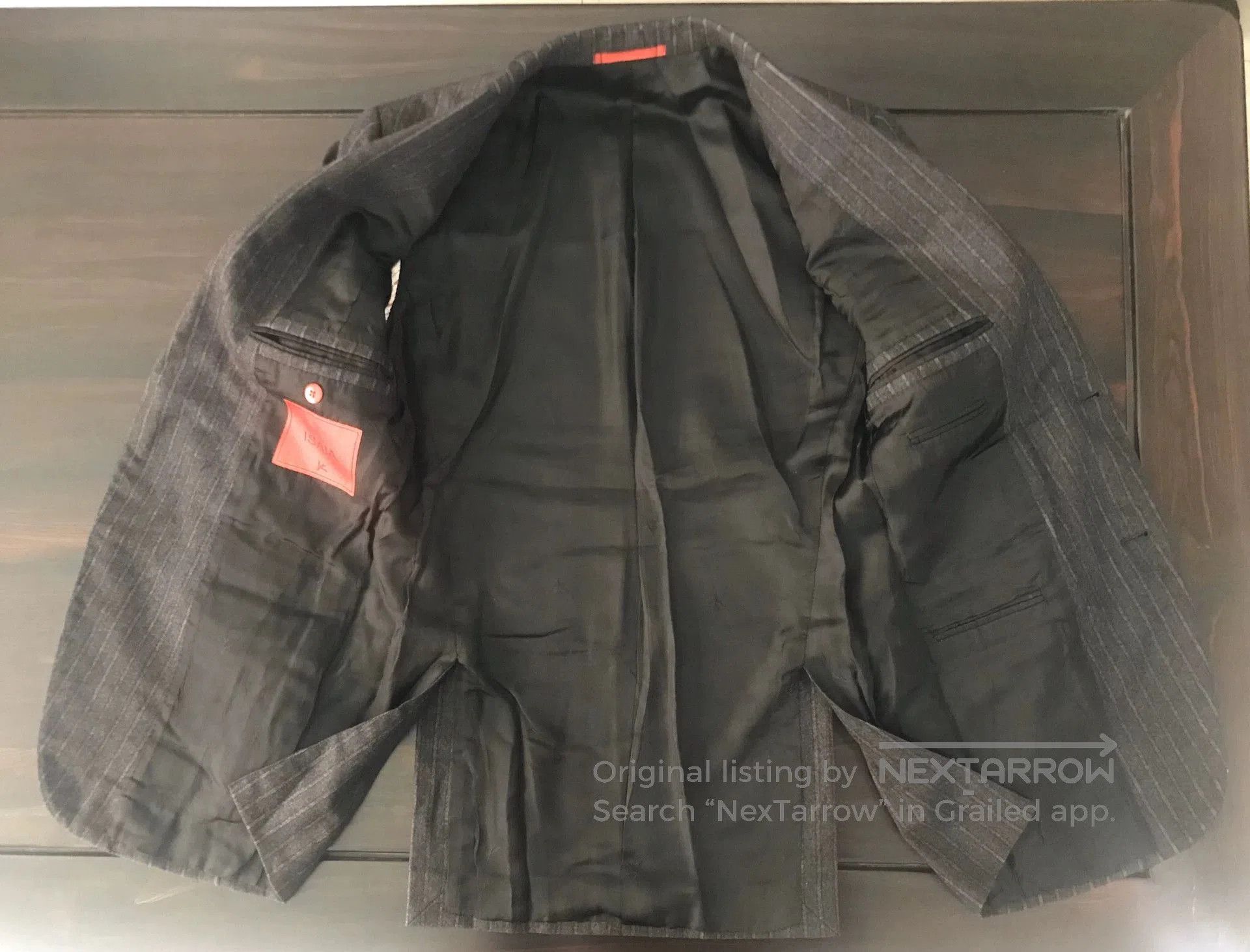 Issey Miyake italian wool cashmere men's suit jacket. Size US M / EU 48-50 / 2 - 4 Thumbnail