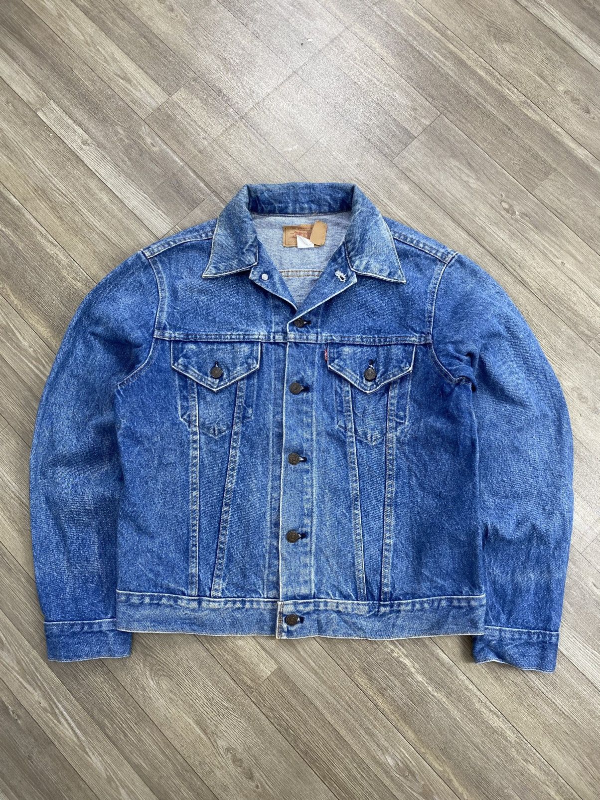??1970s Vintage Levis 70505-0217 Type III Blue Denim Jacket