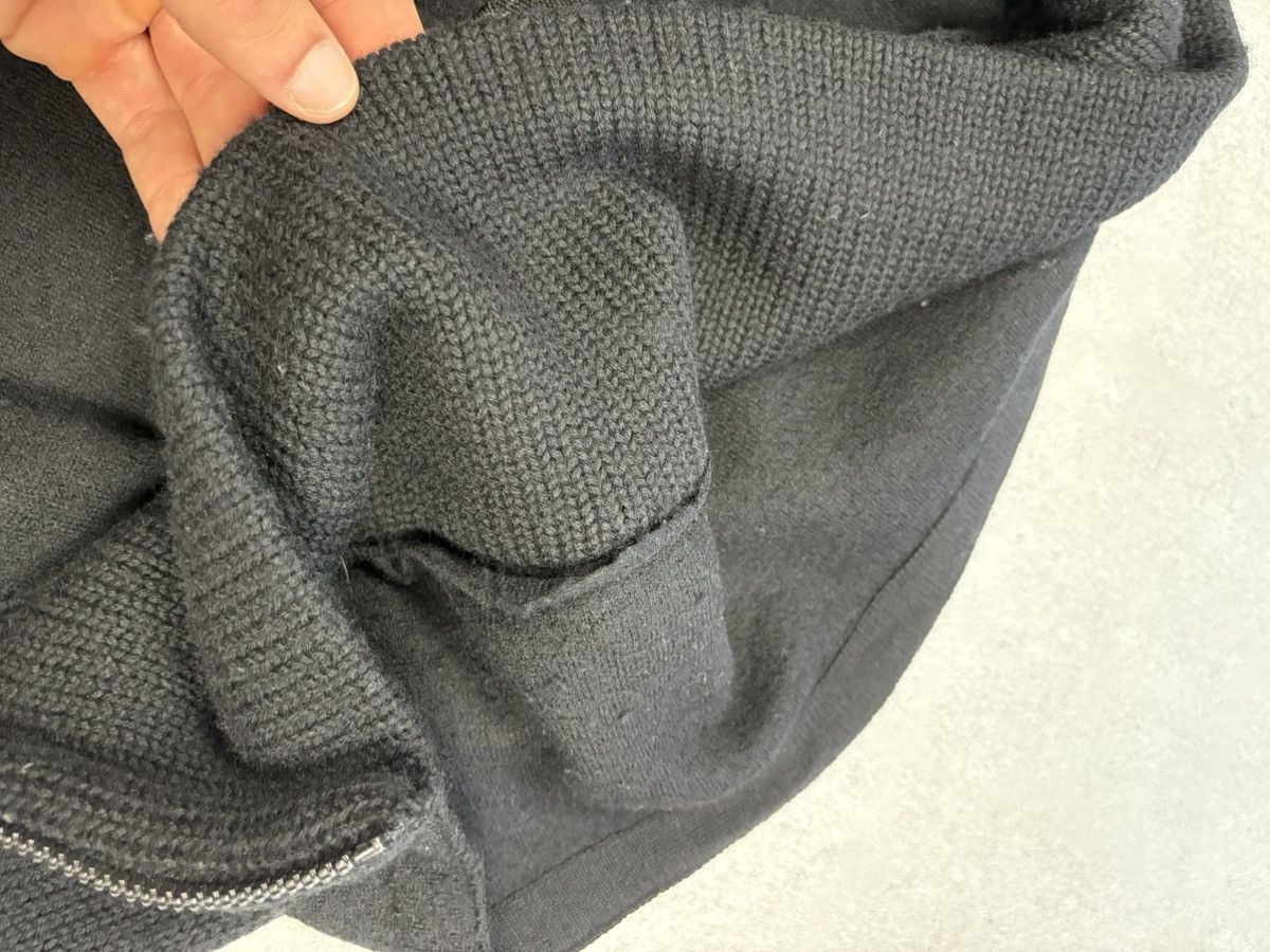 Rundholz Rundholz Wool Long Zip Coat Black Avant Garde Jacket M Size M / US 6-8 / IT 42-44 - 14 Thumbnail
