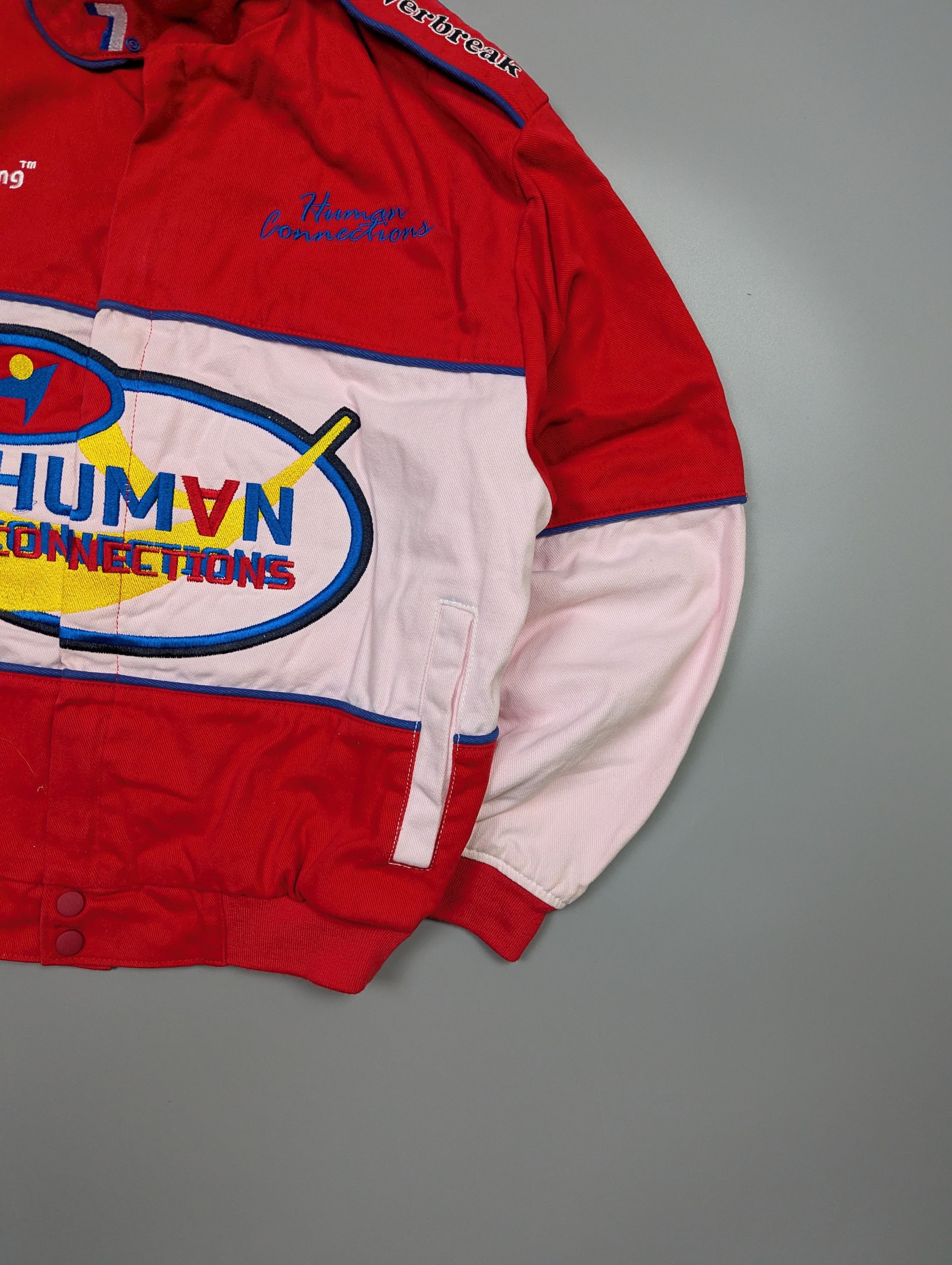 Zara Vintage Zara Racing F1 Nascar Jacket Retro Cotton Bomber Size US L / EU 52-54 / 3 - 4 Thumbnail