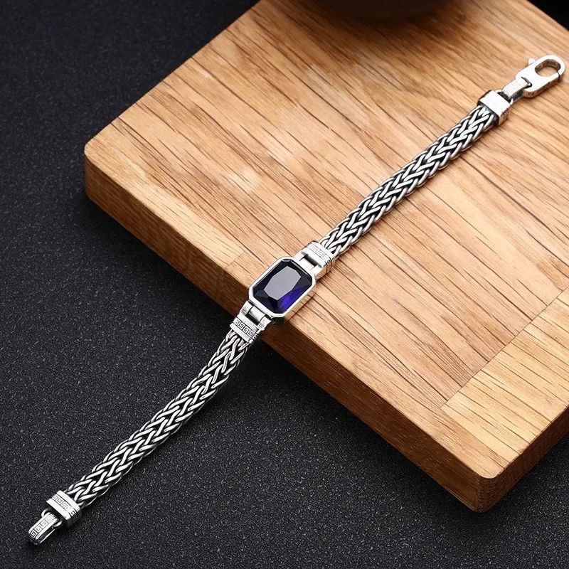 Jewelry 5MM Handmade Woven Cord Bracelet Size ONE SIZE - 5 Thumbnail