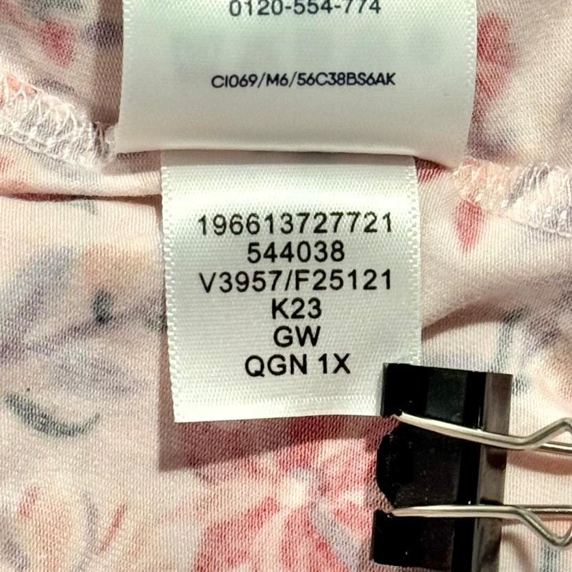 Lands' End NWT Lands End Maxi Dress Paisley Tie Waist Pink Plus Size 1X Size XXL / US 16-18 / IT 52-54 - 8 Thumbnail
