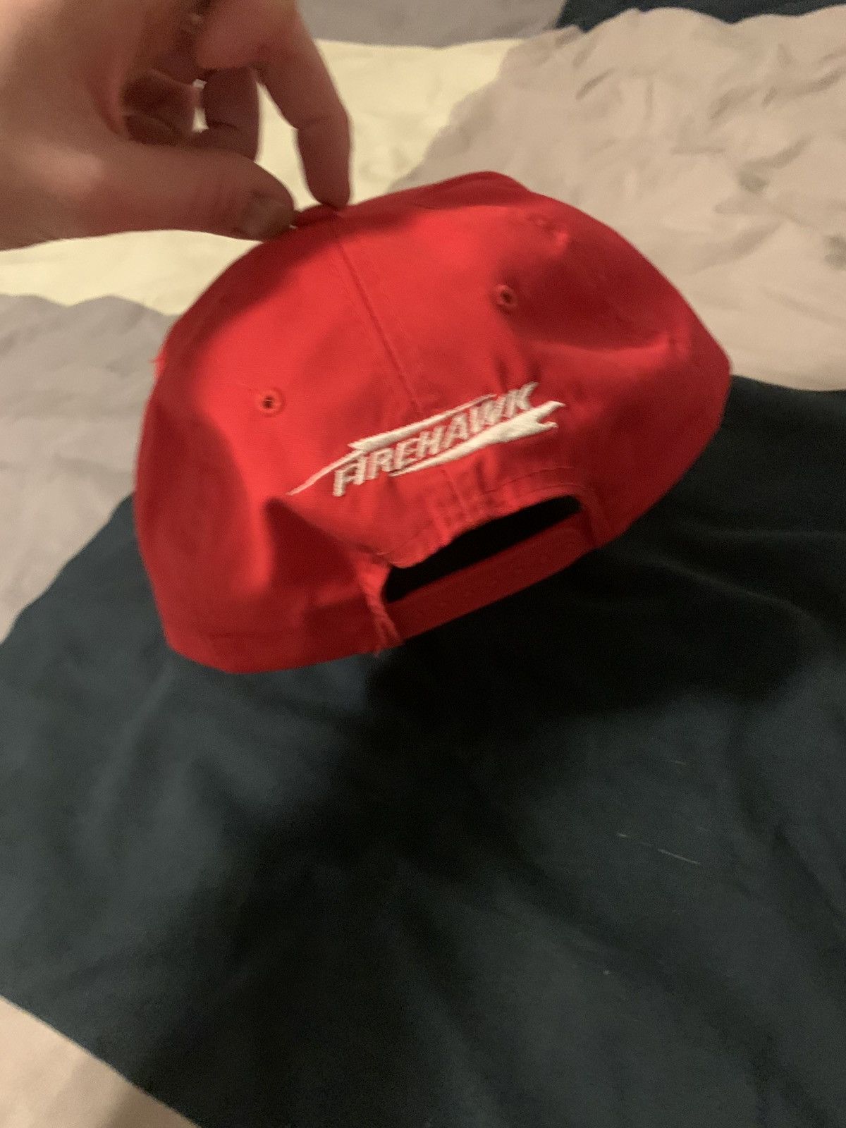 Racing race car firestone hat 90’s trucker racing