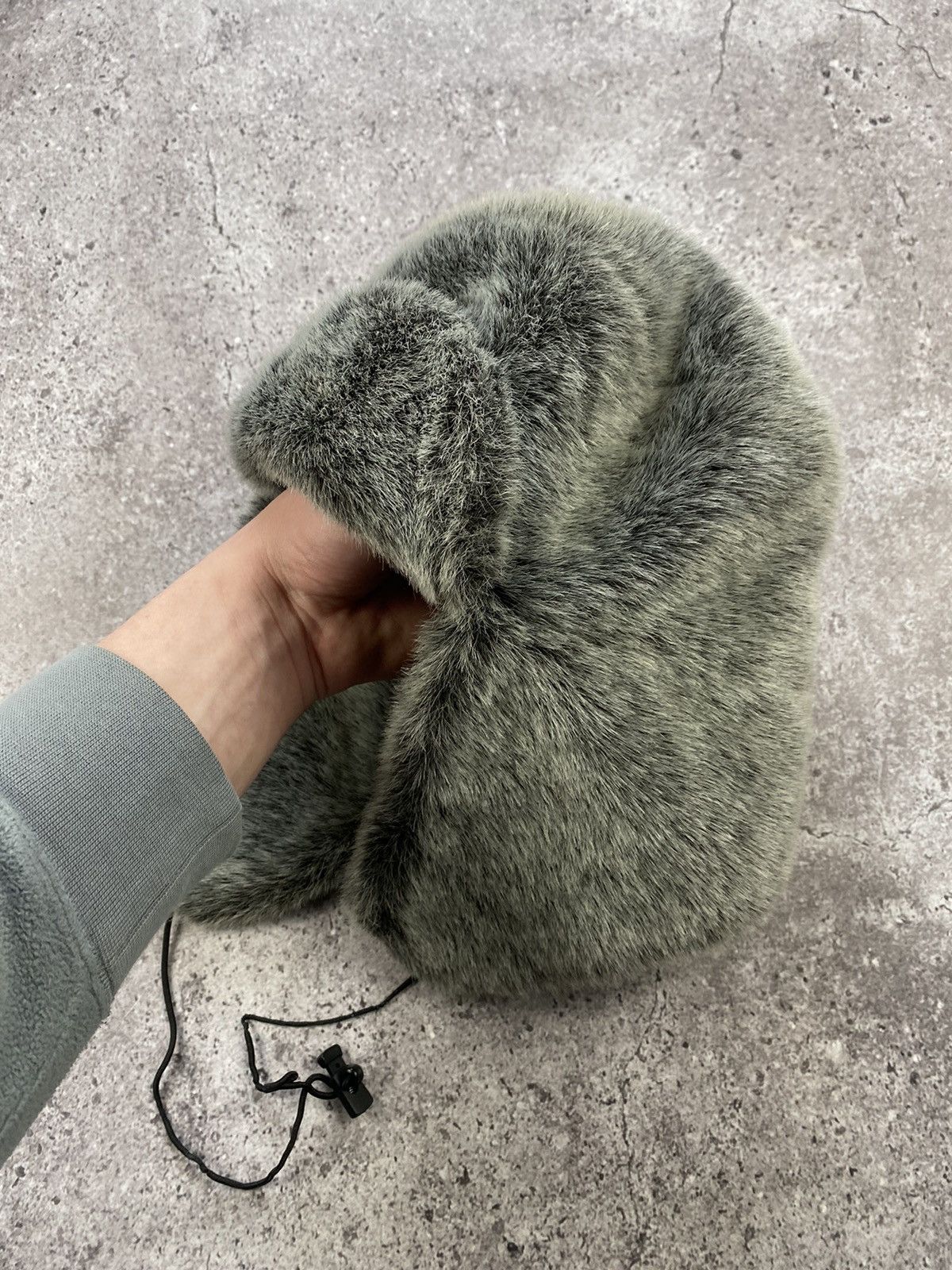 Japanese Brand × Vintage Y2K Faux Fur Ushanka Vintage Fuzzy Warm Trapper Hat Size ONE SIZE - 1 Thumbnail