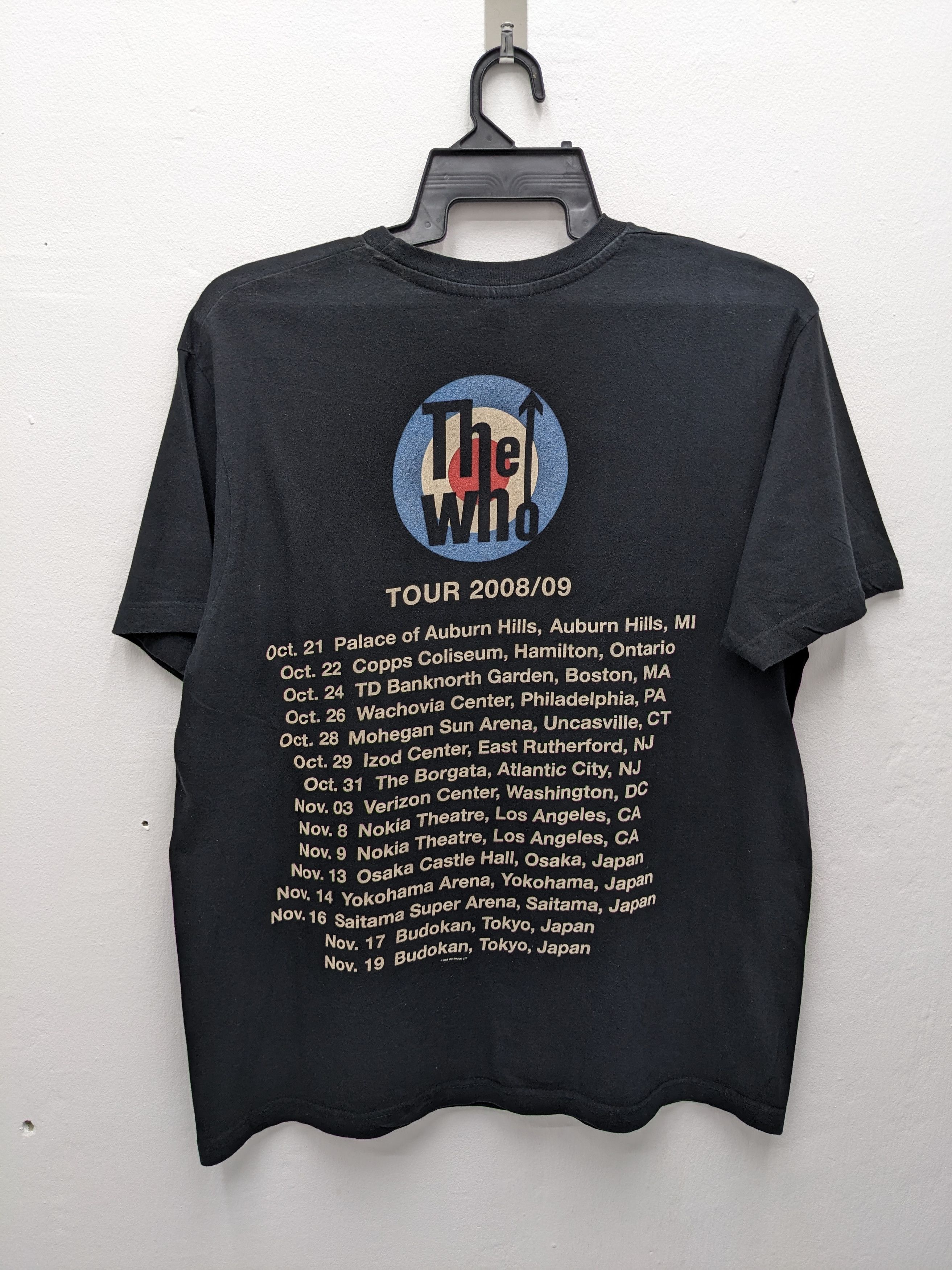 Band Tees VINTAGE Y2K THE WHO ROCK BAND Size US L / EU 52-54 / 3 - 4 Thumbnail