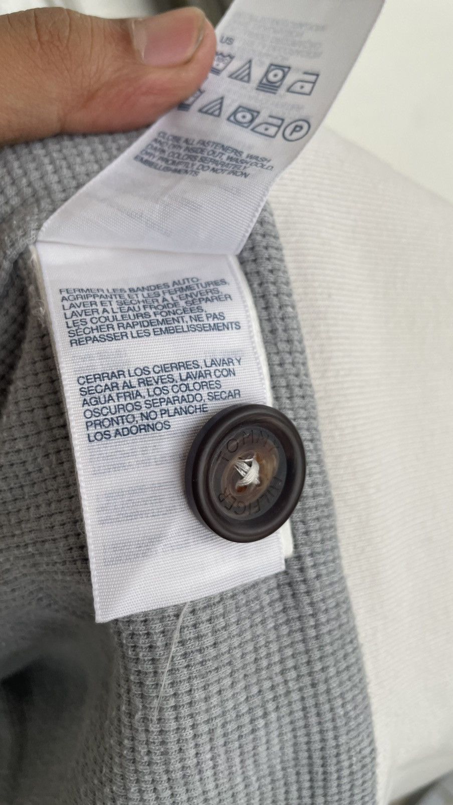 Tommy Hilfiger Tommy Hilfiger Zip with Button Hoodie Vintage Size US M / EU 48-50 / 2 - 11 Thumbnail