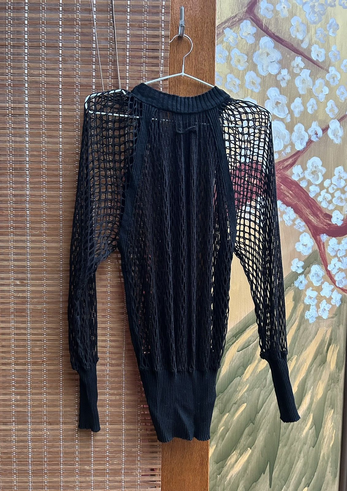 Jean Paul Gaultier Jean Paul Gaultier Maille Cotton Fishnet Crochet Sweater Size S / US 4 / IT 40 - 2 Thumbnail