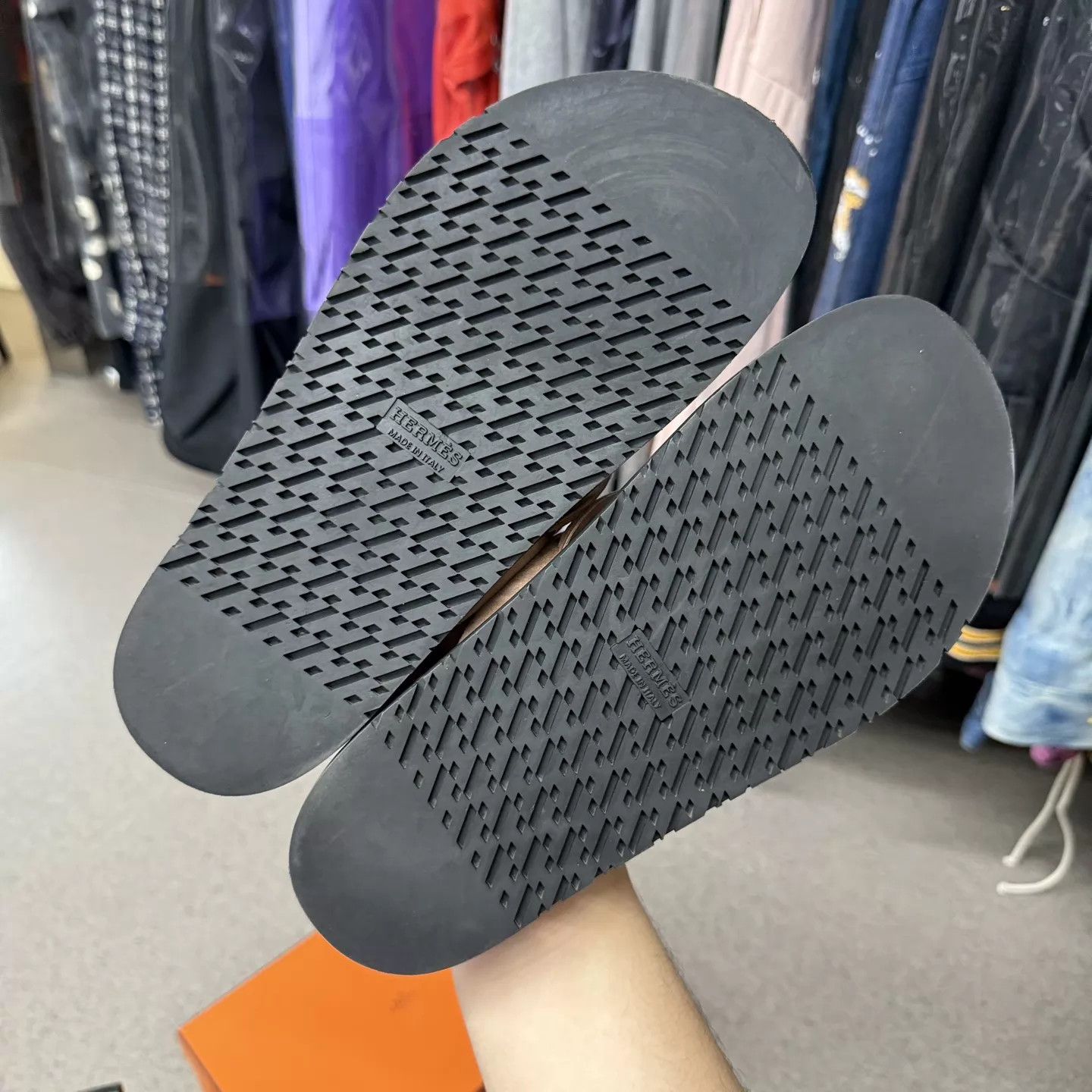 Hermes Hermes Extra Pig Nose Buckle Slipper 39 Like New Size US 8.5 / IT 38.5 - 8 Thumbnail