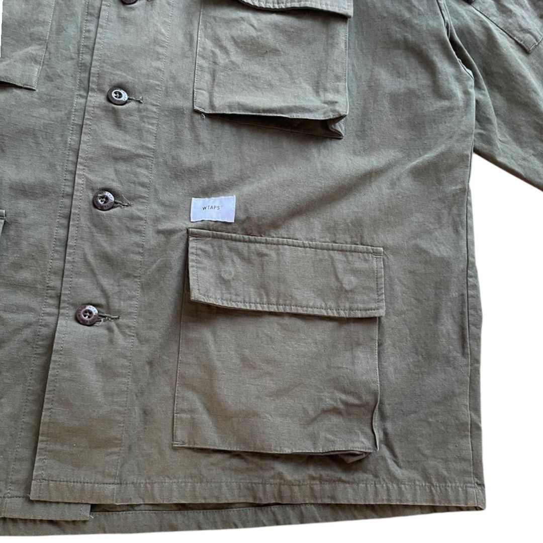 Neighborhood × Wtaps WTAPS x NEIGHBORHOOD Jungle LS Shirt Jacket X04 (XL) Size US XL / EU 56 / 4 - 5 Thumbnail