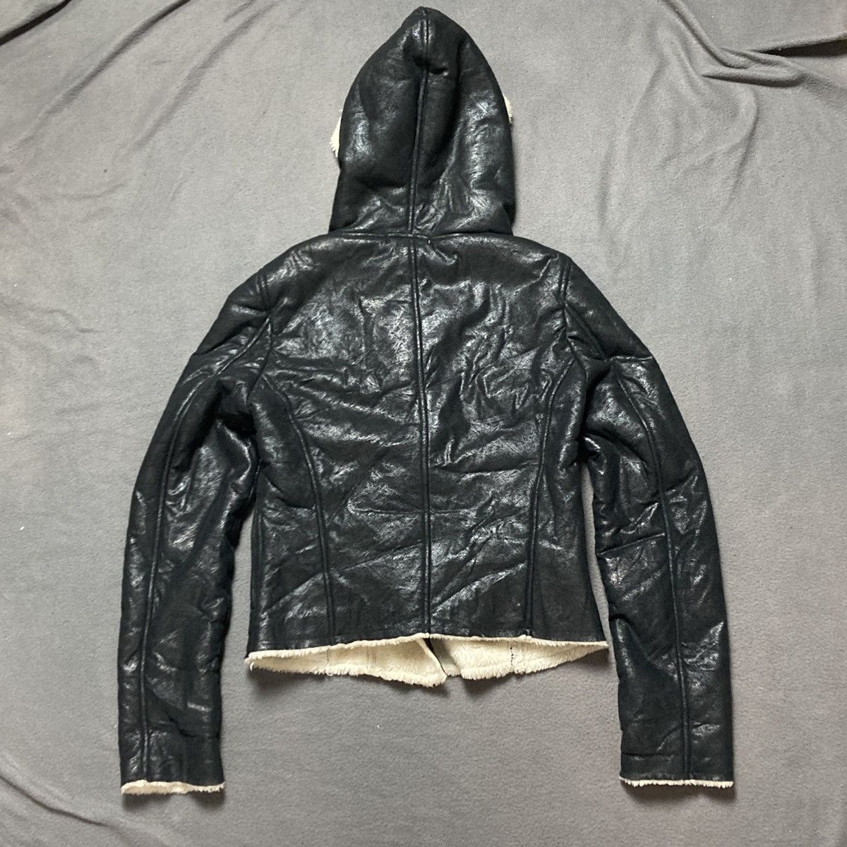Japanese Brand × Vintage Y2k avant garde asymmetrical jacket Size S / US 4 / IT 40 - 4 Thumbnail