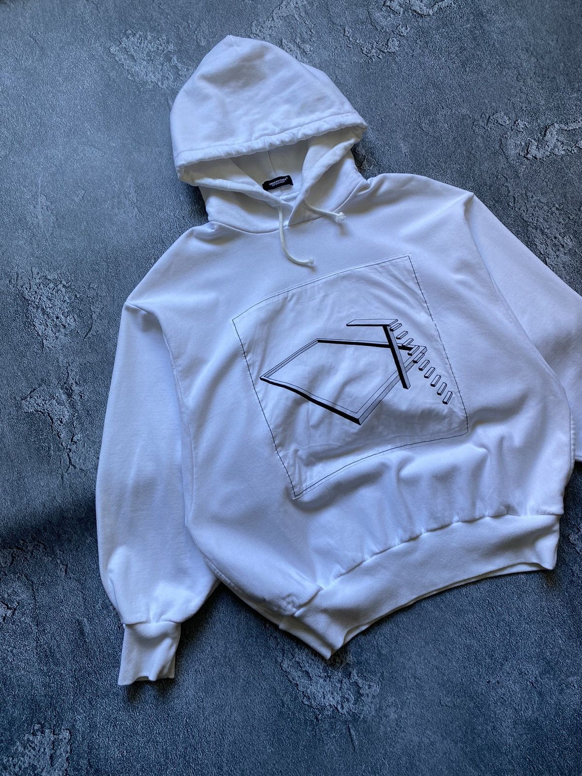 Undercover undercover jun takahashi Graphic Print Drawstring Hoodie Size US M / EU 48-50 / 2 - 2 Thumbnail