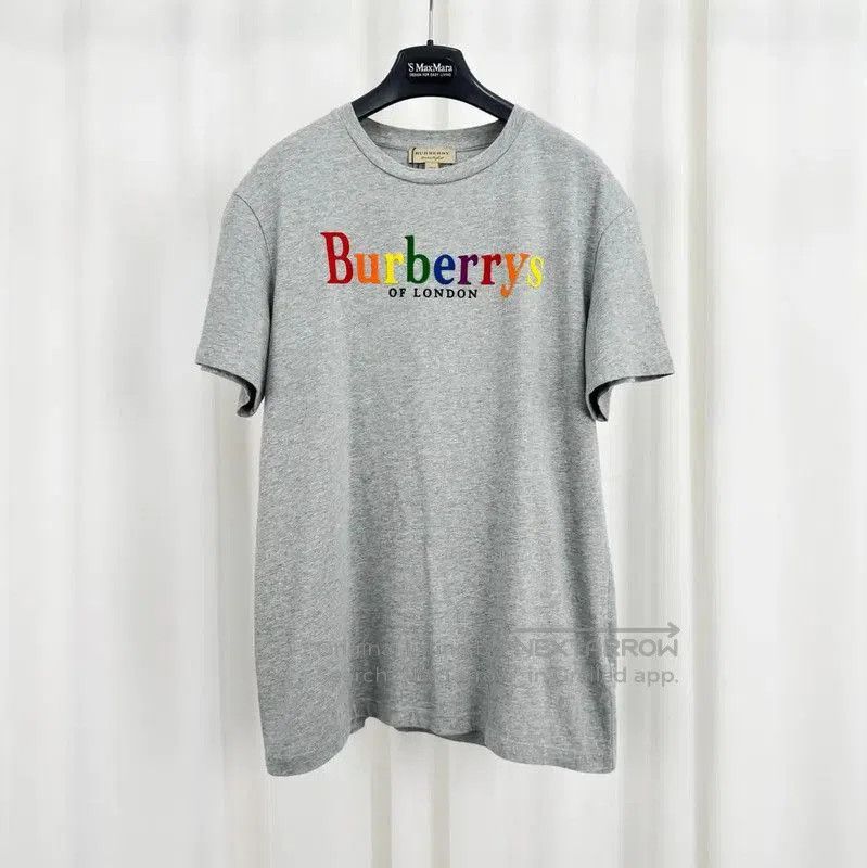 Burberry Burberry Logo Rainbow Short Sleeve T. Size US S / EU 44-46 / 1 - 1 Thumbnail