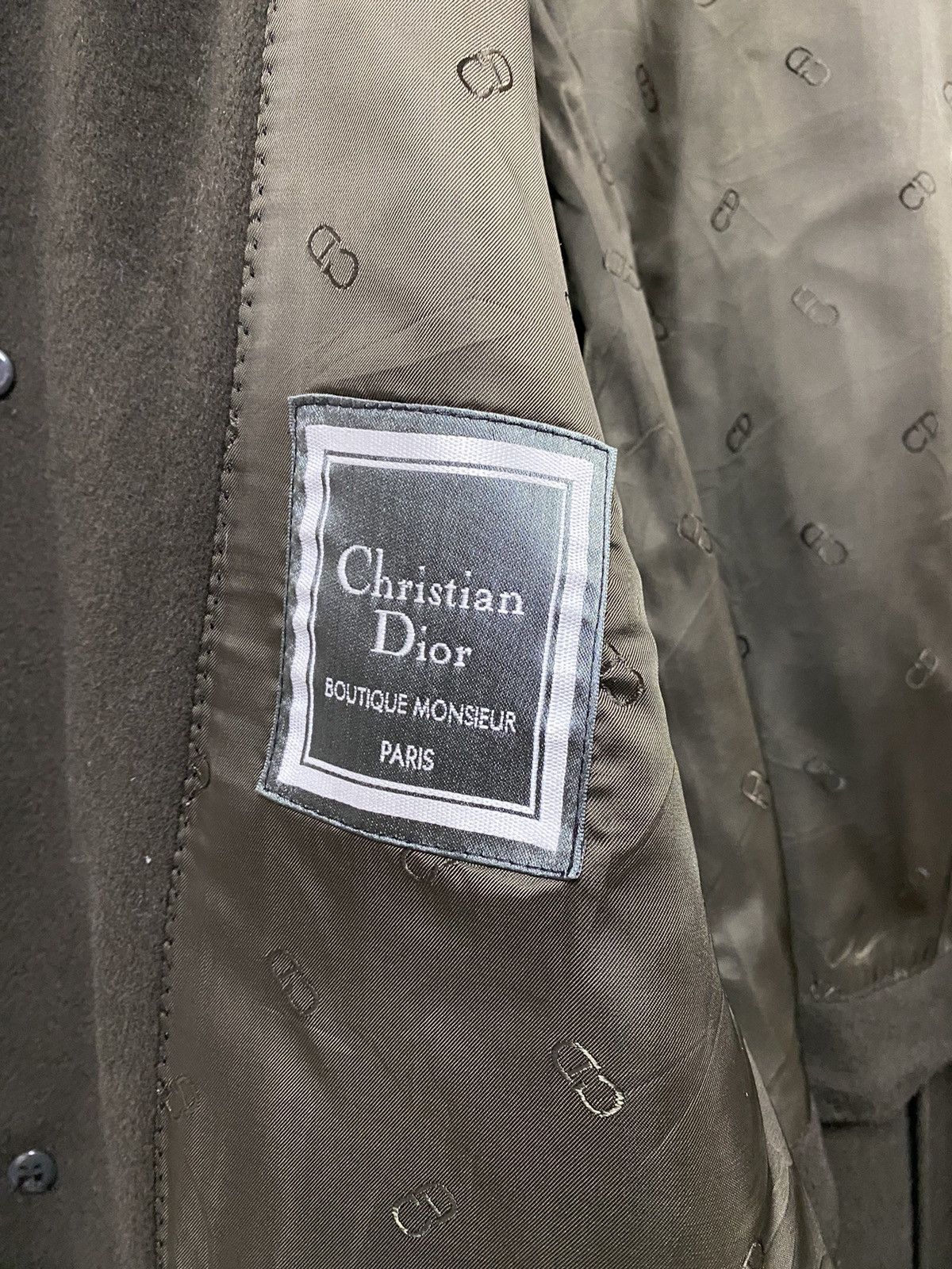 Christian Dior Monsieur Vtg🔥Christian Dior Loro Piana Lana Cashmere Longjacket Size US M / EU 48-50 / 2 - 23 Thumbnail