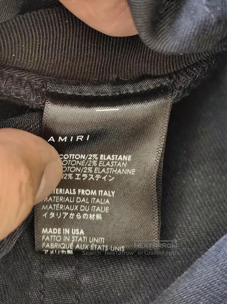Amiri Amiri MX1 Black Patchwork Jeans 34. Size US 34 / EU 50 - 6 Thumbnail