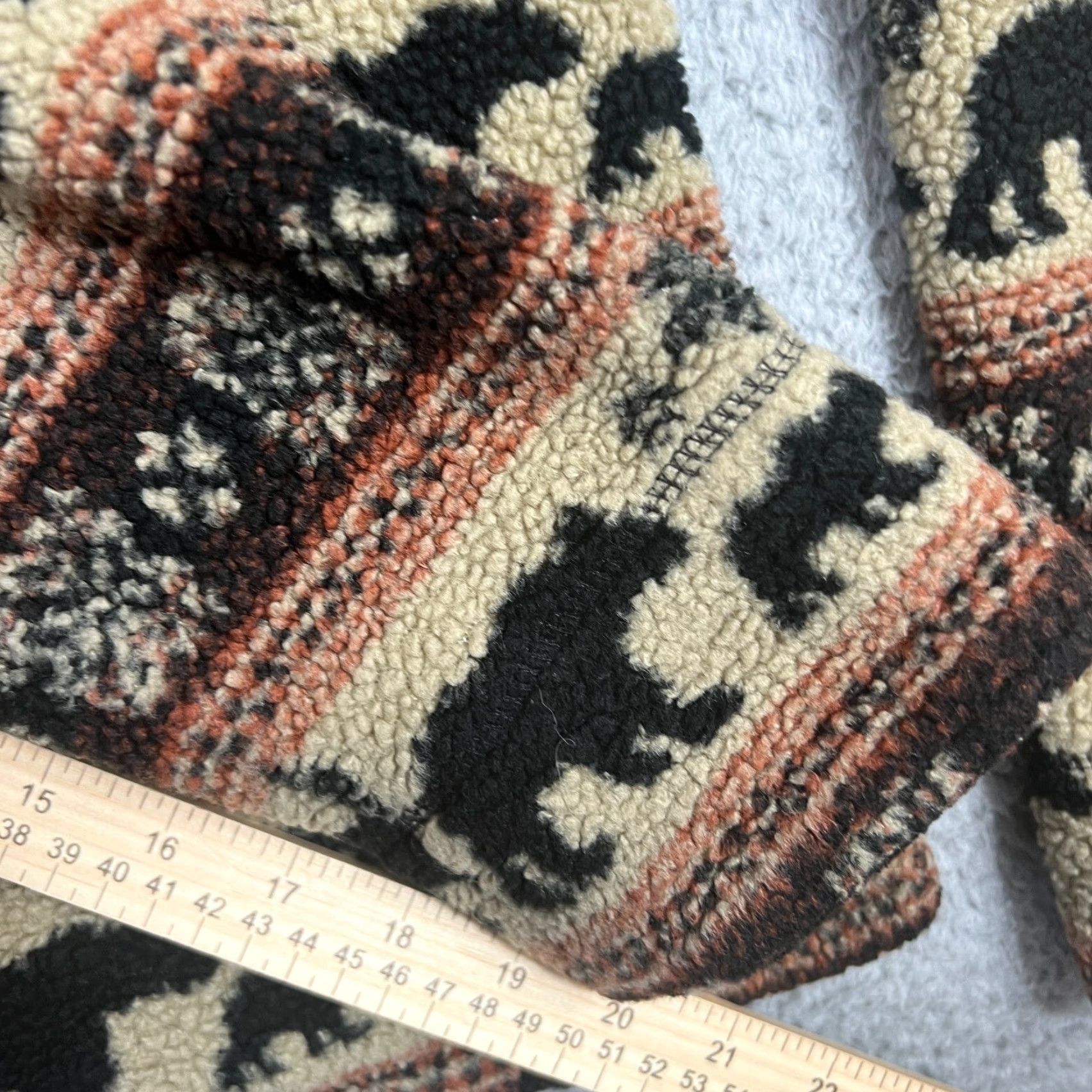 Vintage Woolrich Women's Beige Sweater Full Zip Long Sleeve Striped Outdoor Activewear Size M Size M / US 6-8 / IT 42-44 - 5 Thumbnail