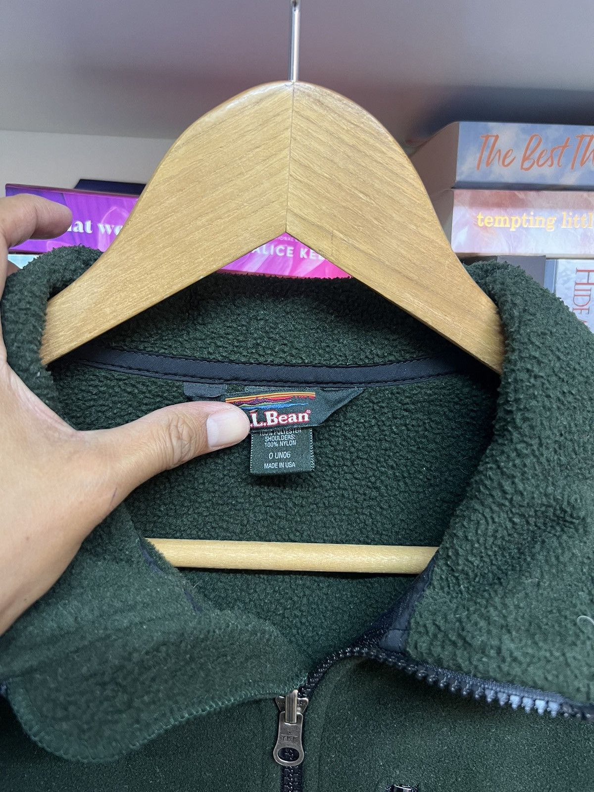 L.L. Bean Vintage LL Bean USA Fleece Sweater Size US M / EU 48-50 / 2 - 6 Thumbnail