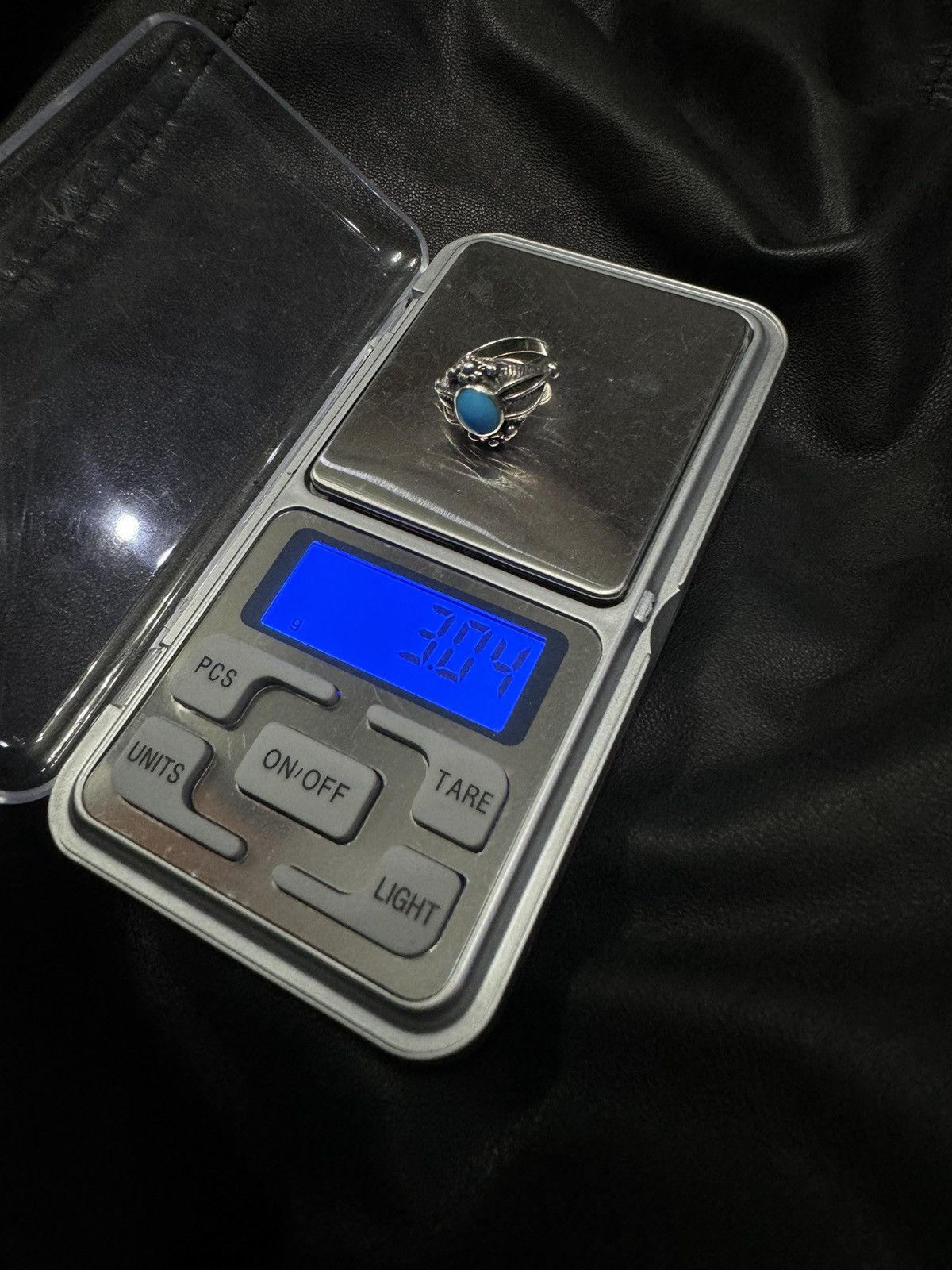 Jewelry NATURAL SLEEPING BEAUTY TURQUOISE 925 SILVER RING SZ 4 Size ONE SIZE - 8 Thumbnail