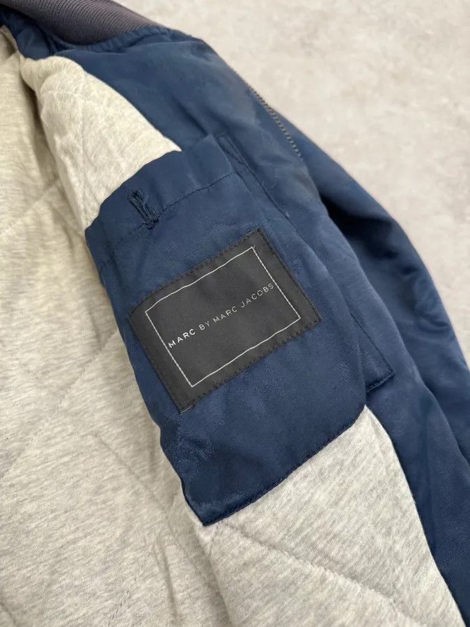 Marc Jacobs Marc Jacobs Navy Camo Cozy Bomber Jacket Size US L / EU 52-54 / 3 - 10 Thumbnail