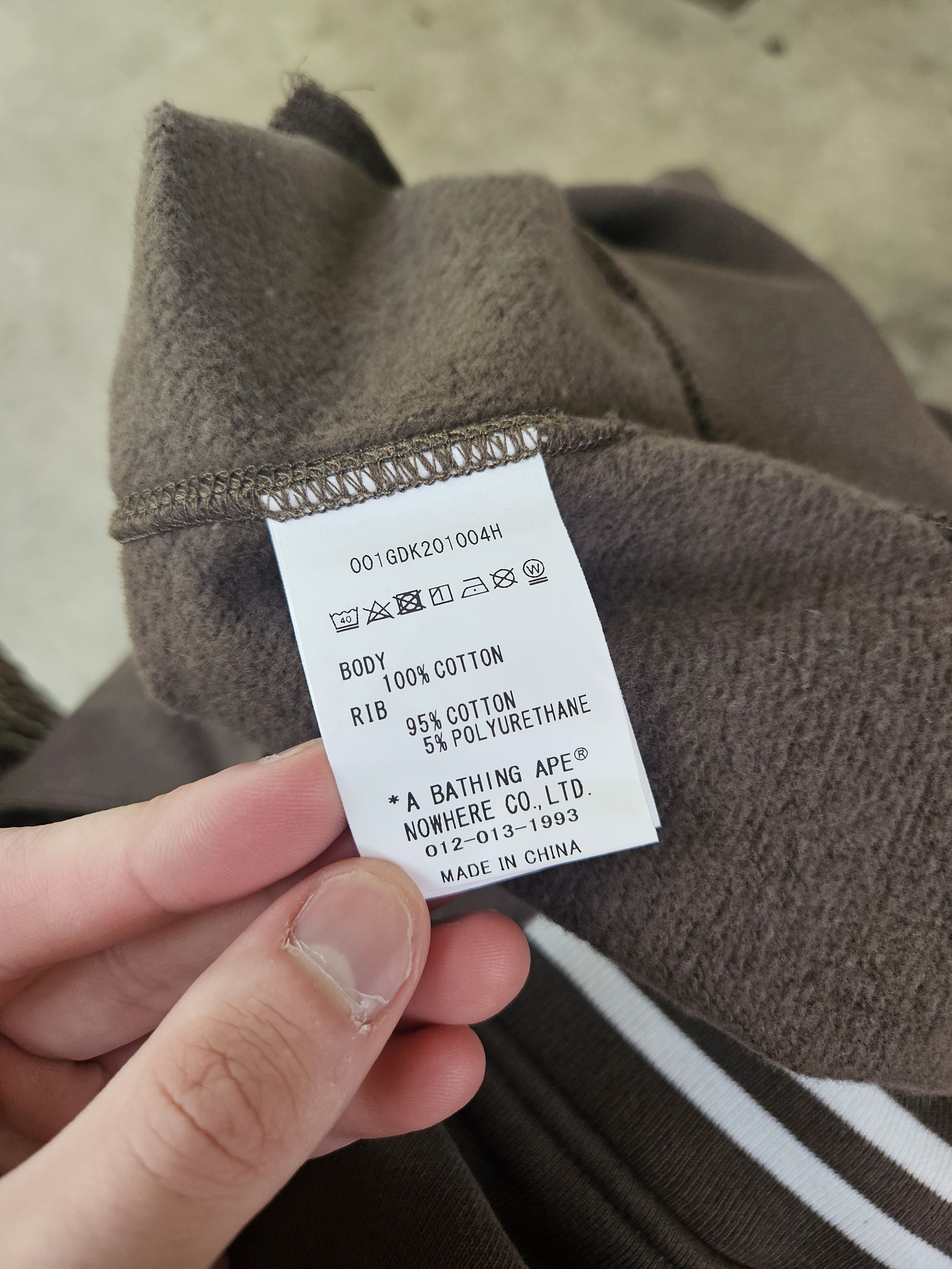 Bape Olive Green Varsity Bomber Jacket Size US XL / EU 56 / 4 - 8 Thumbnail