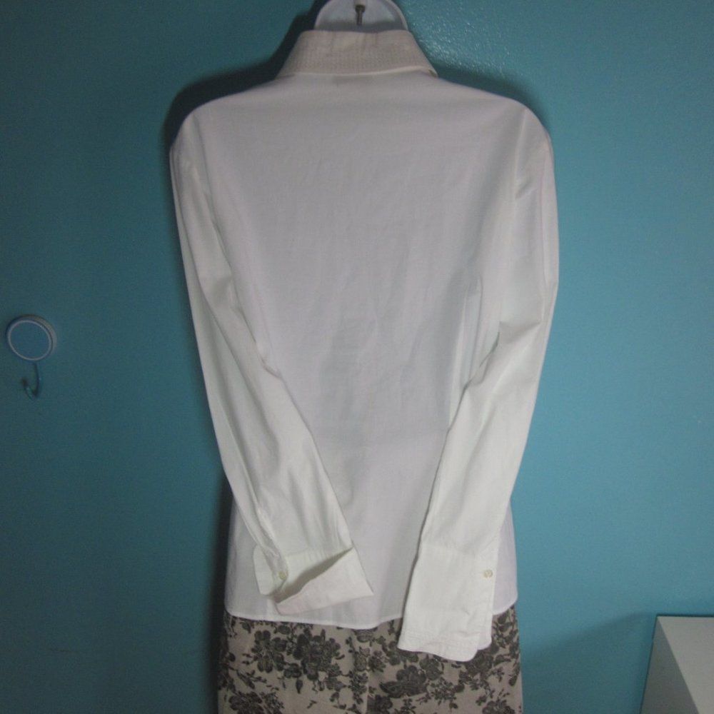 Weber Gerry Weber White Blouse M / L Size M / US 6-8 / IT 42-44 - 3 Thumbnail