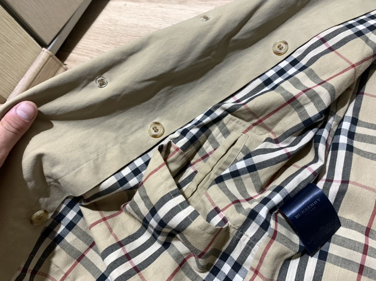 Burberry × Vintage Burberry nova check vintage trench coat 50R Size US L / EU 52-54 / 3 - 11 Thumbnail