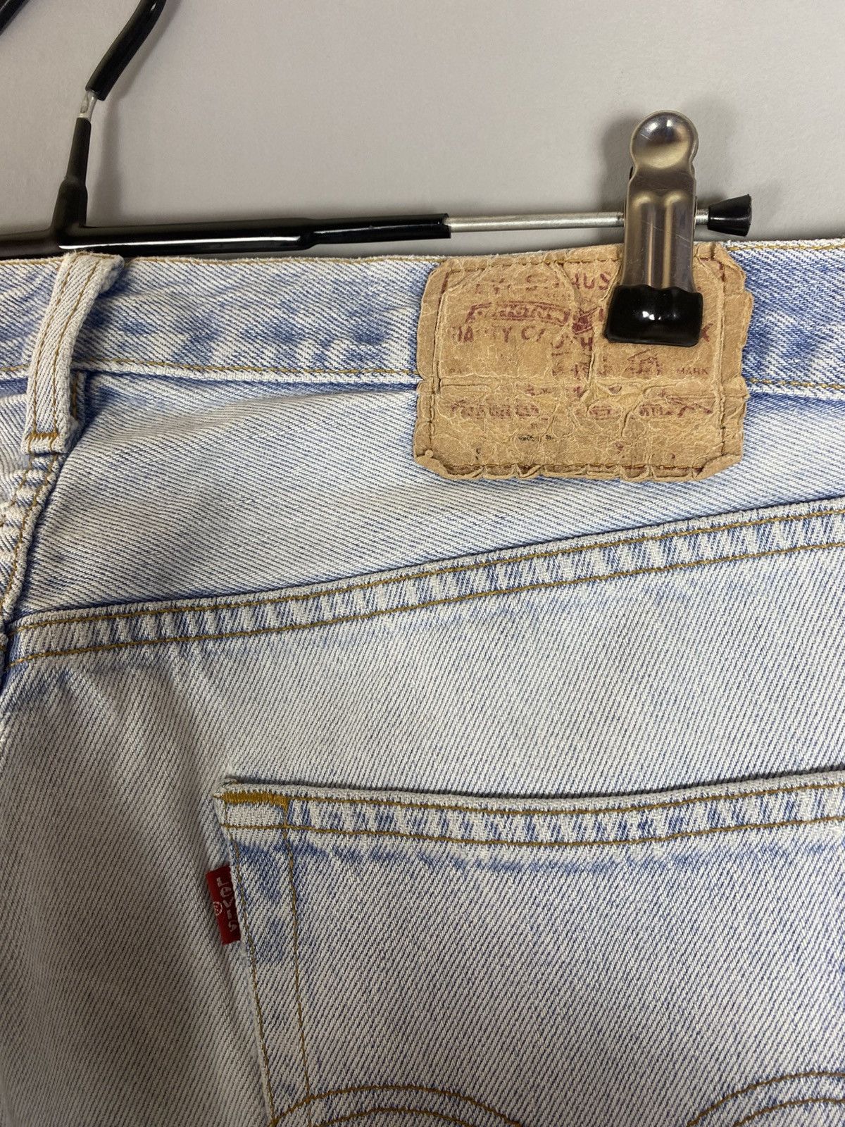 Levi's × Levi's Vintage Clothing × Vintage Vintage 90s Levi’s 501 jeans denim Size US 36 / EU 52 - 5 Thumbnail