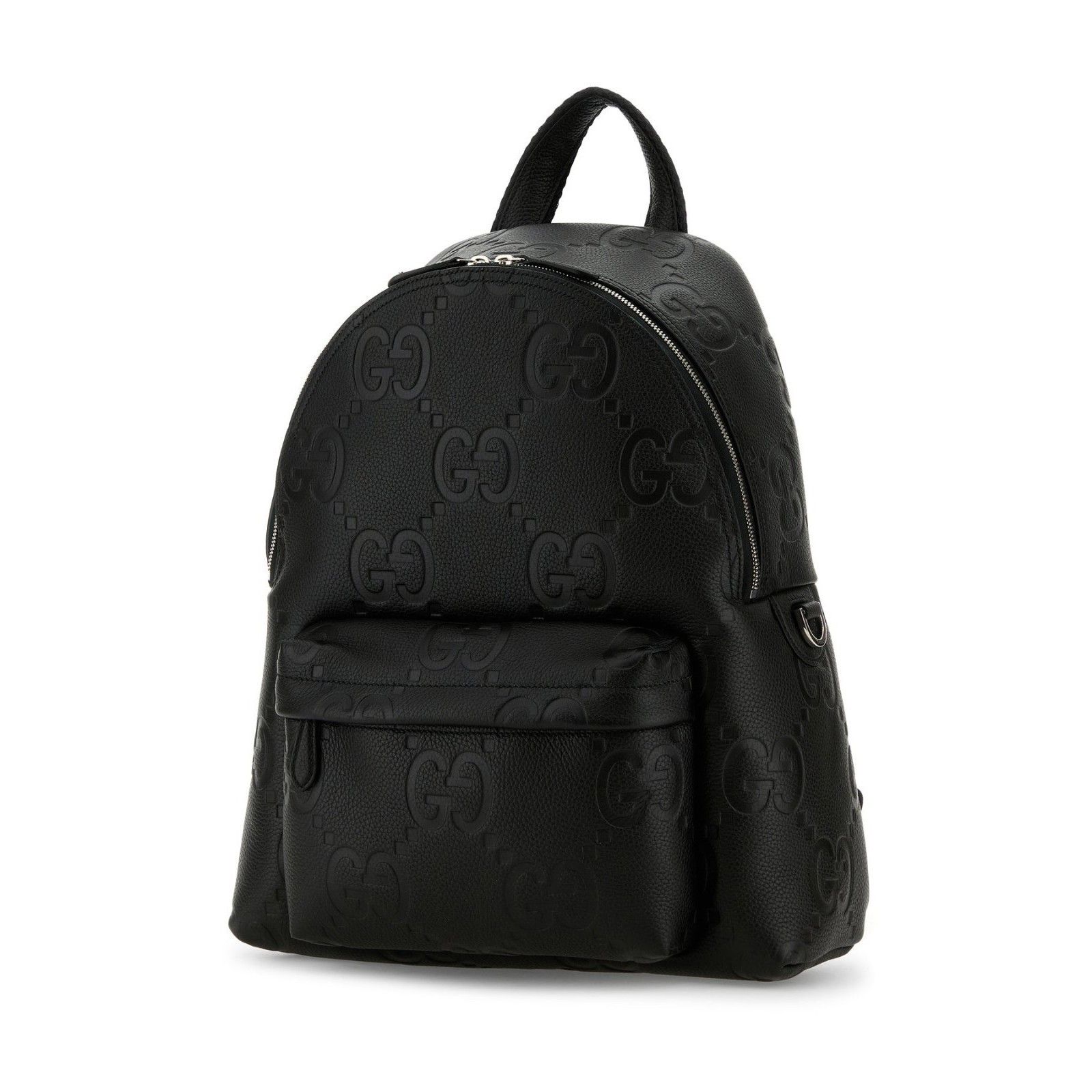 Gucci GUCCI GG Jumbo Black Leather Backpack New & Authentic Size ONE SIZE - 2 Thumbnail