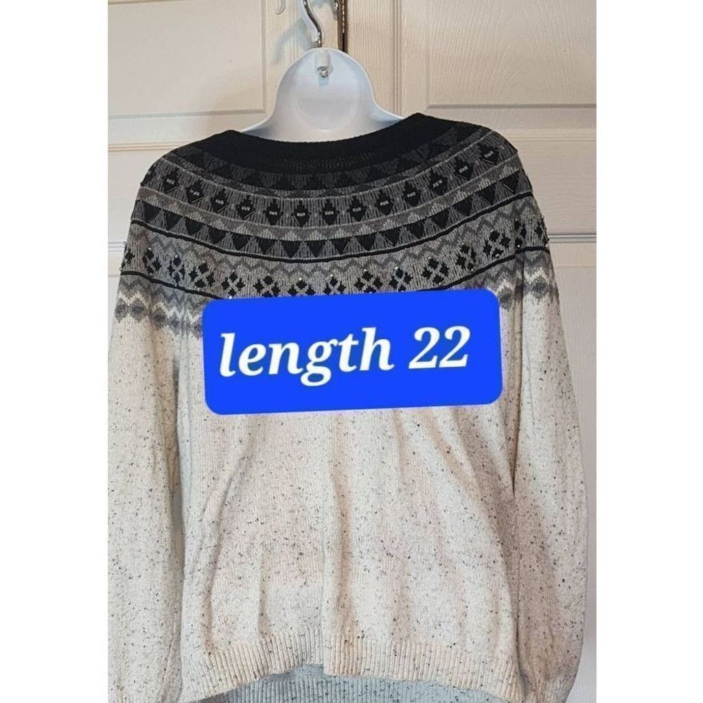 Other Christopher & Banks Sweater Size L / US 10 / IT 46 - 6 Thumbnail