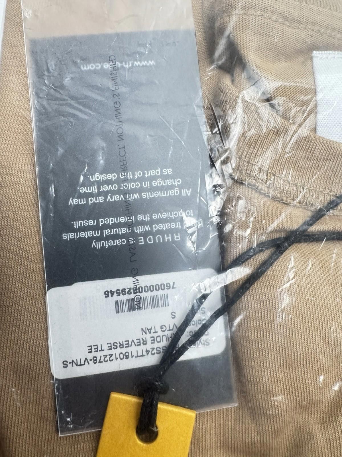 Rhude Rhude Reverse Tee VTG Tan NWT Size S $295 Retail Size US S / EU 44-46 / 1 - 5 Thumbnail
