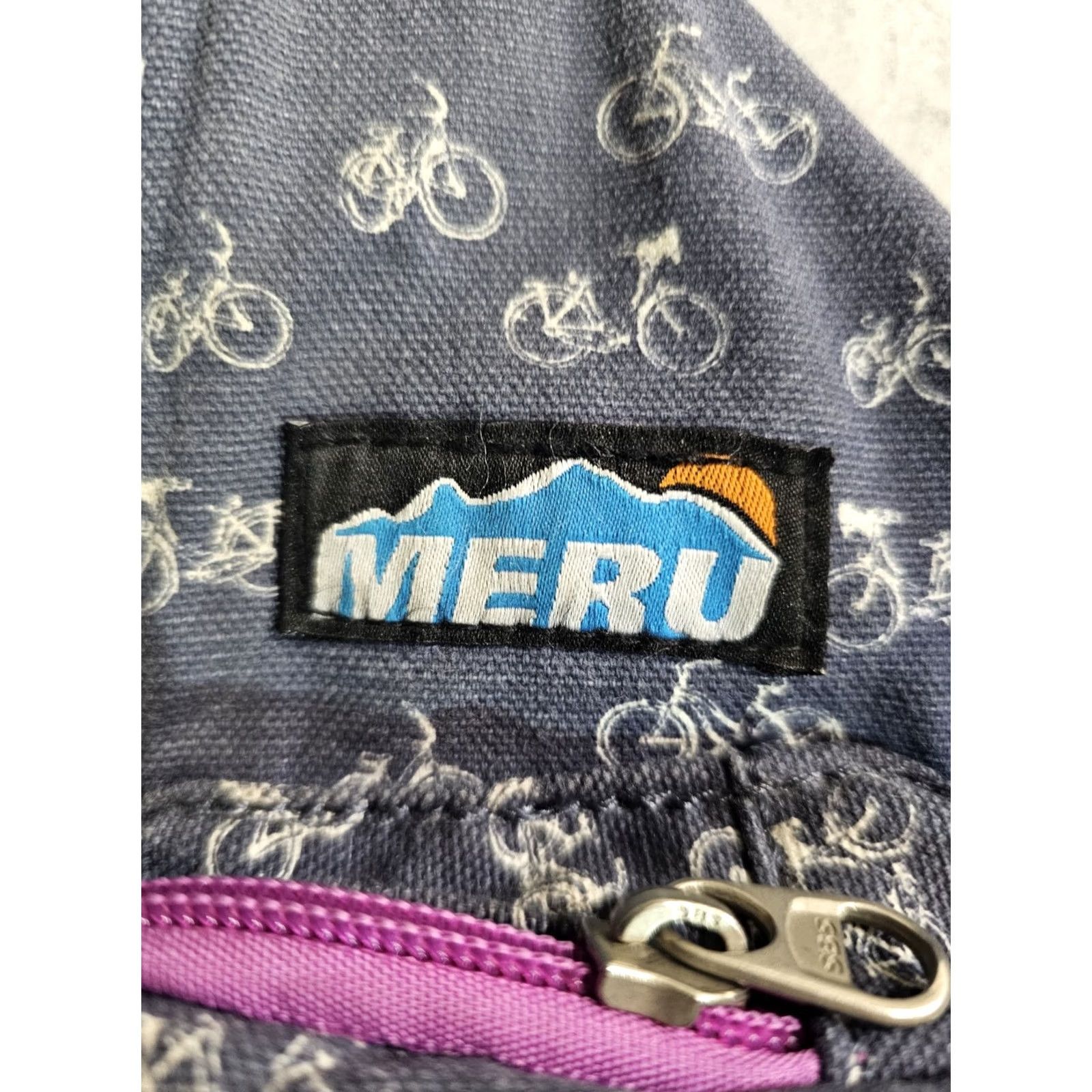 Roper Meru Sling Shoulder Bag Backpack Blue/Pink 3 Pocket Hiking Crossbody Bag Adult Unisex Outdoor Beach Colorful Rope Sling Bag Size ONE SIZE - 5 Thumbnail