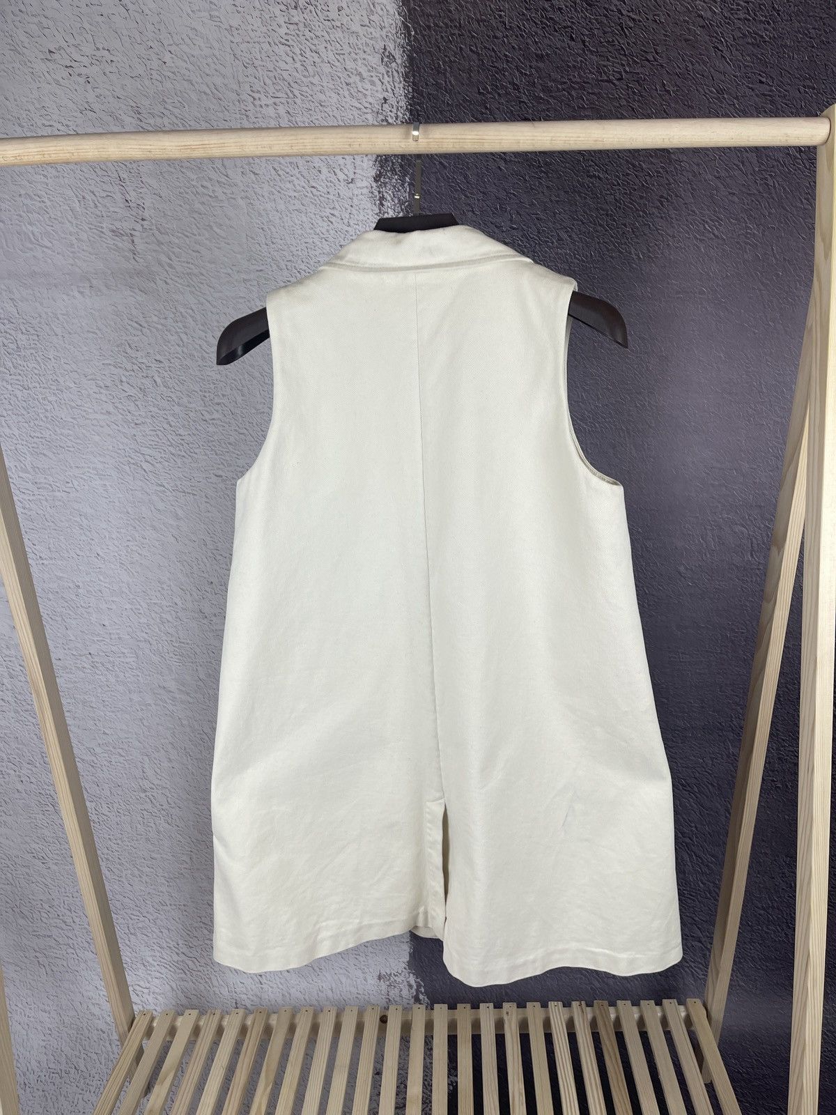 Designer Rika by Ulrika Lundgren double breasted sleeveless coat Size S / US 4 / IT 40 - 13 Thumbnail
