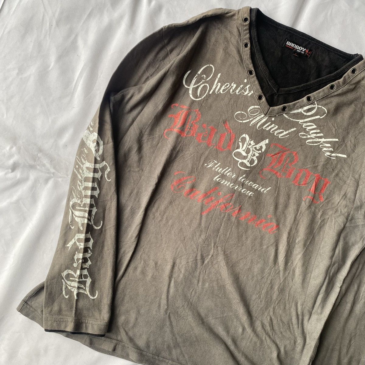 Beauty Beast × If Six Was Nine × Japanese Brand Punk Rock Bad Boy Cherish Playful Mind Double Layer Size US XL / EU 56 / 4 - 4 Thumbnail
