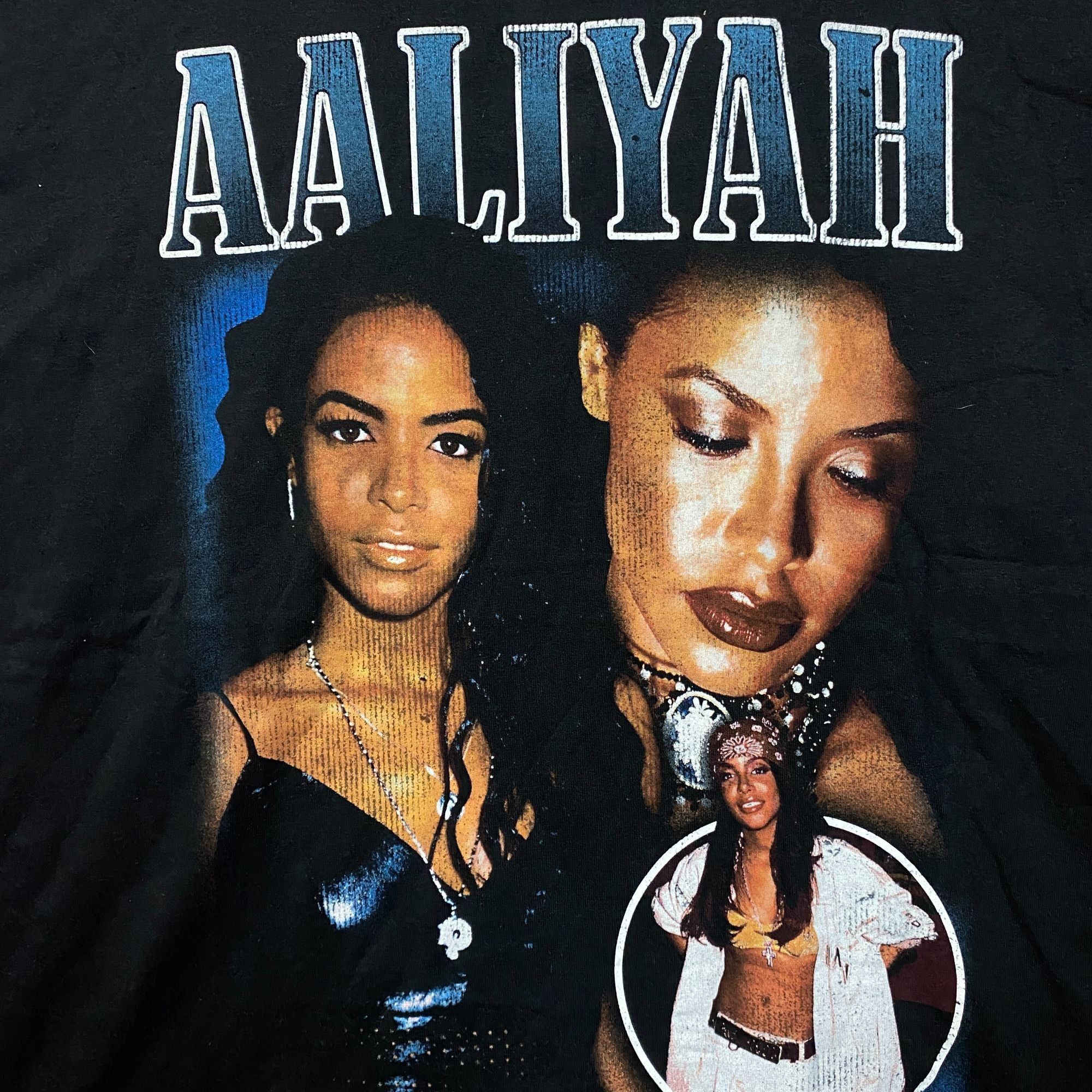 Urban Outfitters Aaliyah Princess of RnB Vtg Style Tee XL Size US XL / EU 56 / 4 - 2 Thumbnail
