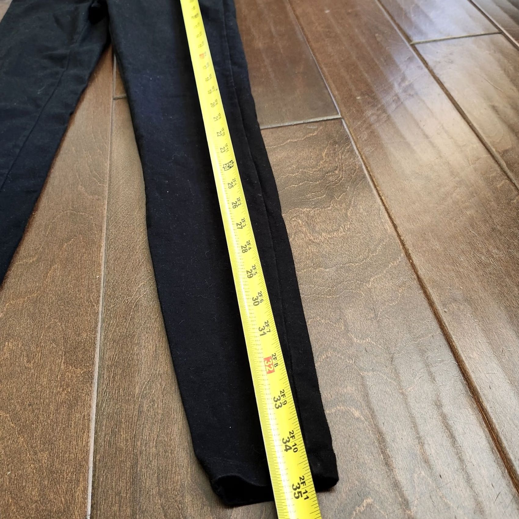 Forever 21 FOREVER 21 Leggings Women's Junior Gray Black XS Ankle Solid Casual Activewear Yoga Gym & Training Running & Jogging Boys Girls? Size 26" / US 2 / IT 38 - 6 Thumbnail