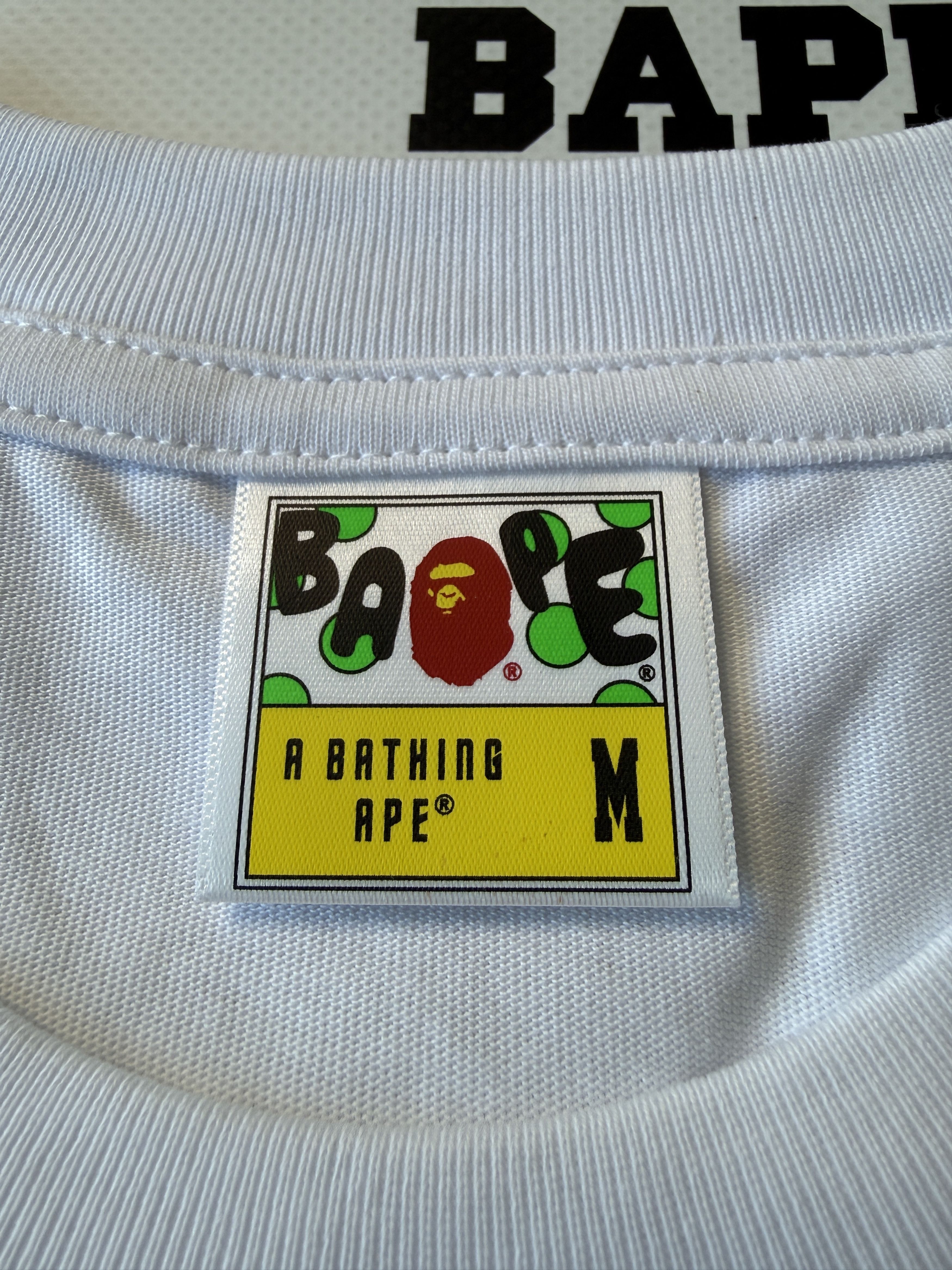 Bape BAPE X LIBERTY WALK ABC CAMO LOGO RELAXED FIT TEE Size US M / EU 48-50 / 2 - 6 Thumbnail