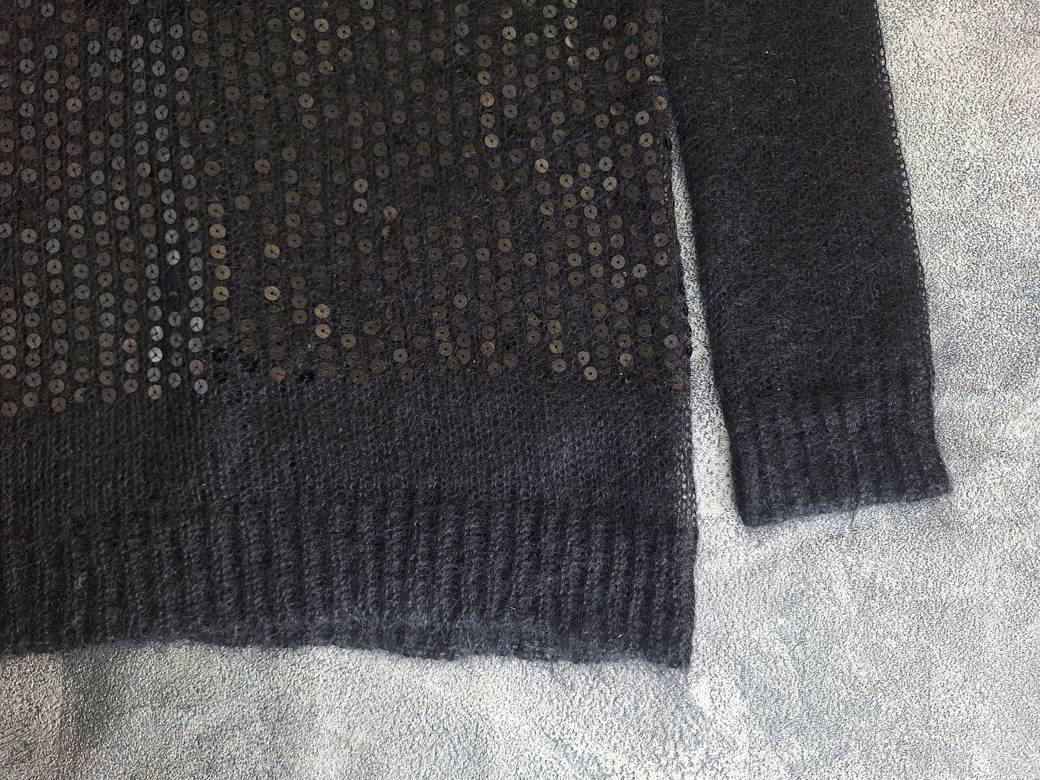 Comme des Garcons × Junya Watanabe Junya Wantanabe Black Mohair Blend Sequin Size US M / EU 48-50 / 2 - 8 Thumbnail