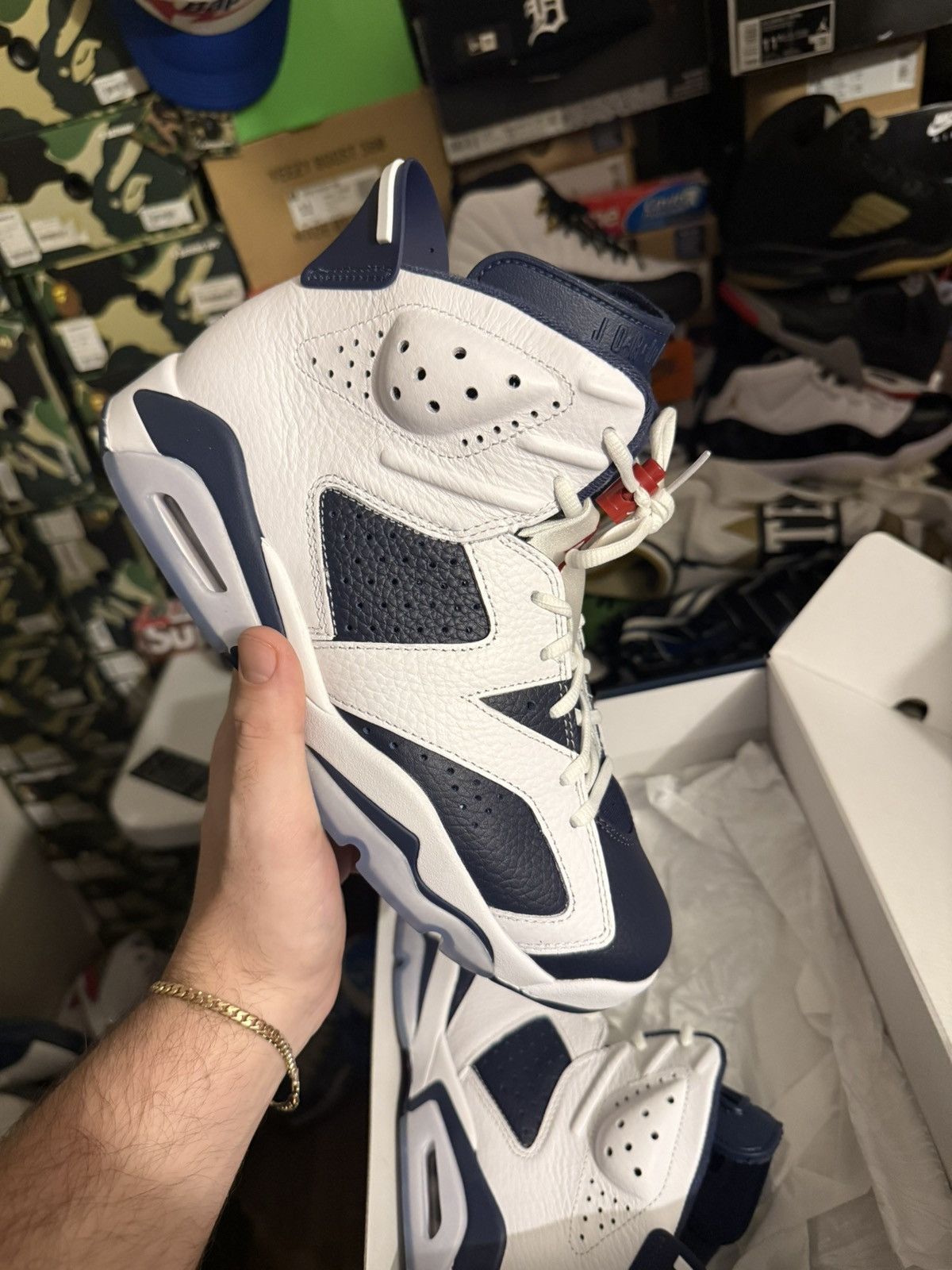 Jordan retro 6 olympic sz 9