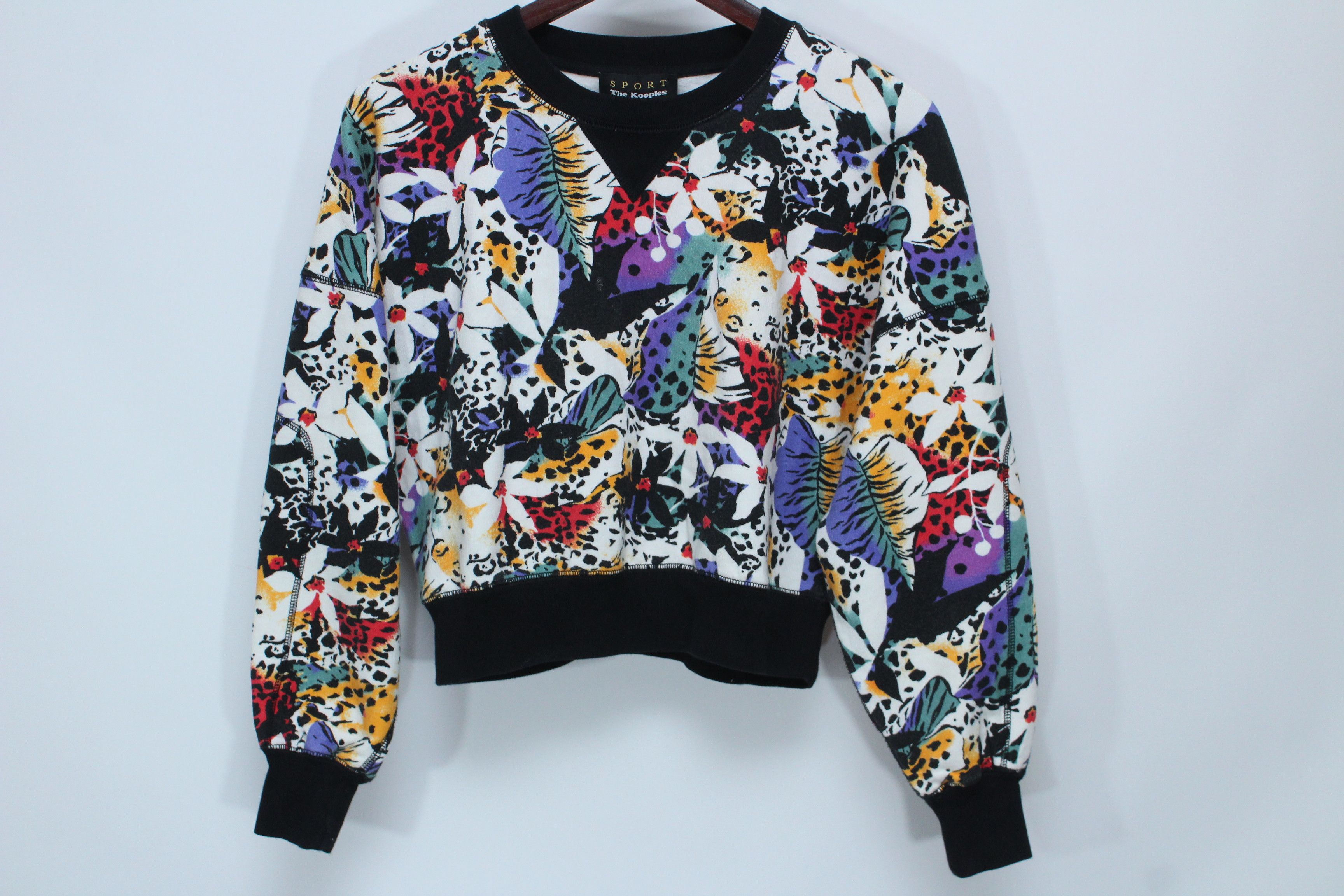 Other The Kooples Honolulu Flower Print Sweatshirt Womens Size 1 Size XS / US 0-2 / IT 36-38 - 1 Thumbnail