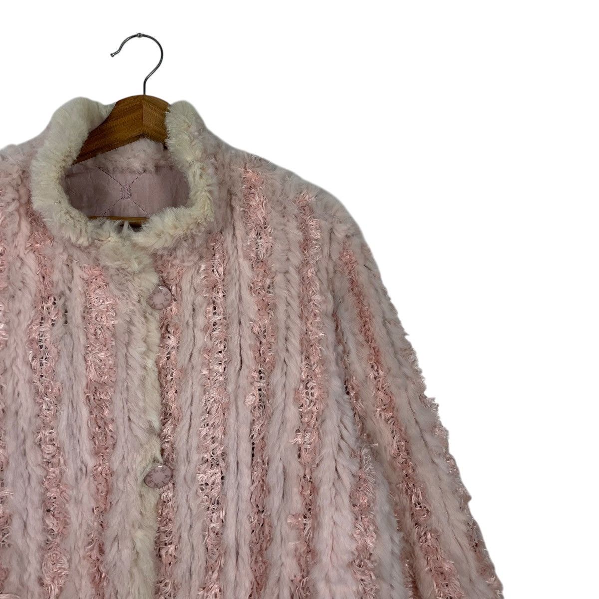 Balmain Balmain Paris Rabbit Fur Silk Reversible Jacket Size L / US 10 / IT 46 - 5 Thumbnail