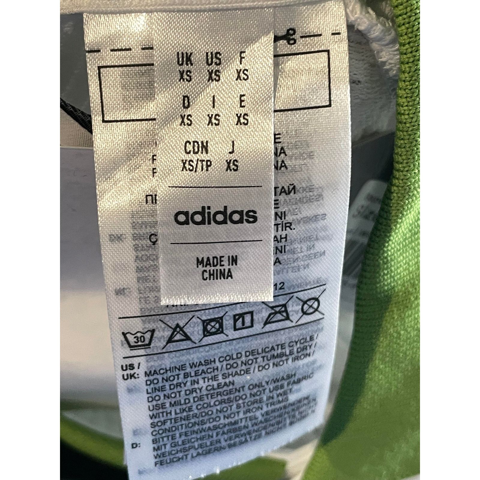 Bape Bape Adidas White & Green Button Up Polo Shirt Size US XS / EU 42 / 0 - 8 Thumbnail