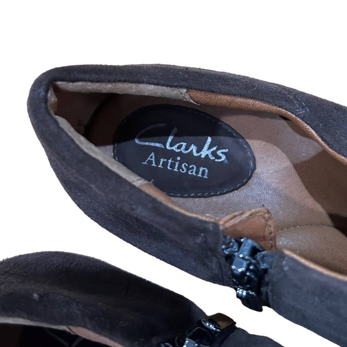 Clarks Clarks Artisan Society Gown Brown Suede Leather Booties 9.5 Size US 9.5 / IT 39.5 - 4 Thumbnail