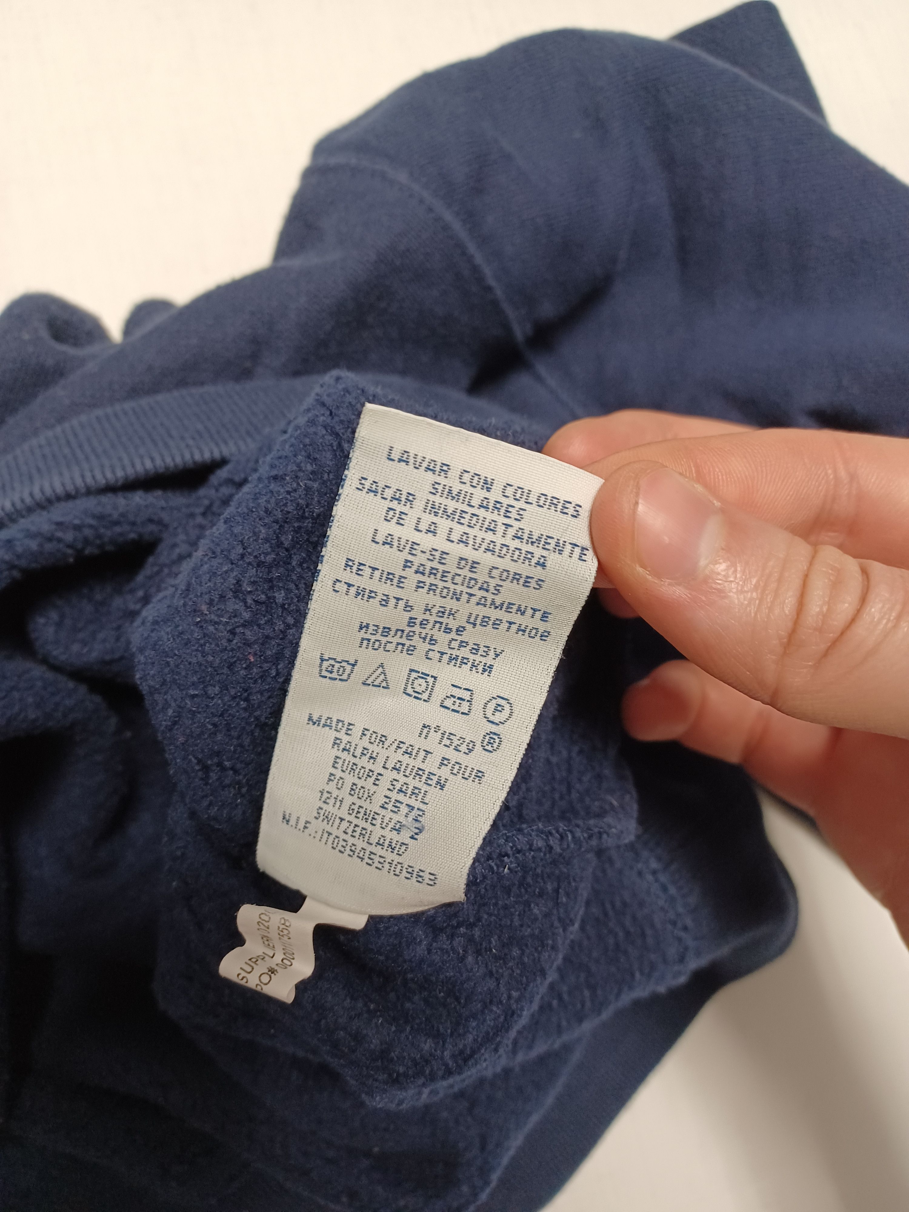 Polo Ralph Lauren POLO RALPH LAUREN VINTAGE 90s BOXY SWEATSHIRT GOLDEN LOGO Size US L / EU 52-54 / 3 - 5 Thumbnail