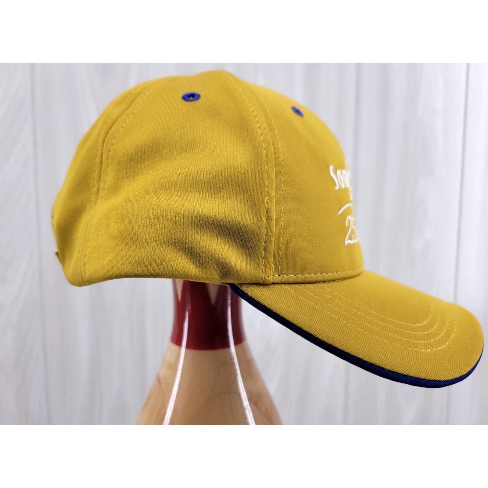 Vintage Ahead Sony Open Hawaii Golf Tourney 25th Anniversary Hat Yellow Adjustable Mens One Size Twill Cotton Blend Adjustable Hat Size ONE SIZE - 4 Thumbnail