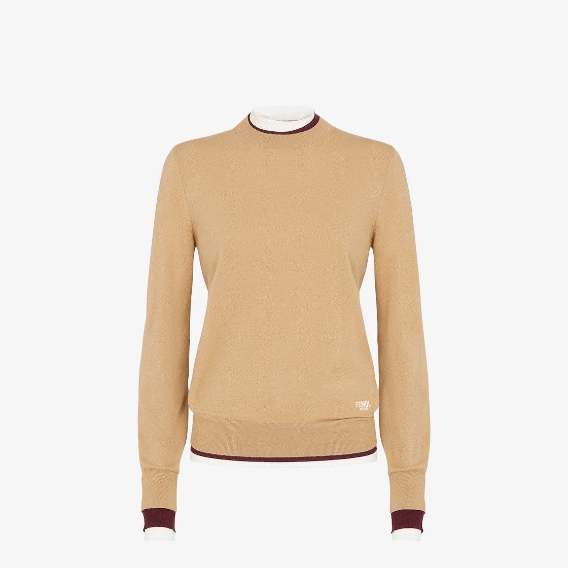 o1s1wg110825 Jumper in Beige